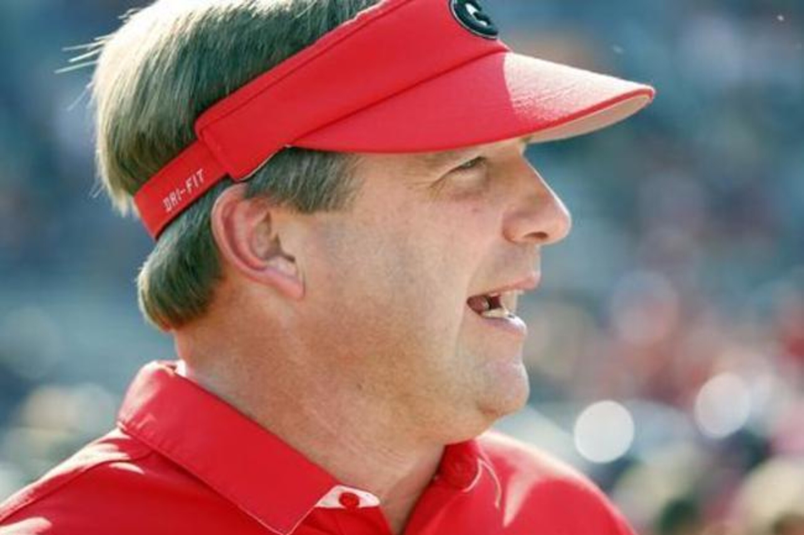 Head coach Kirby Smart