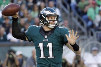 Eagles QB Carson Wentz