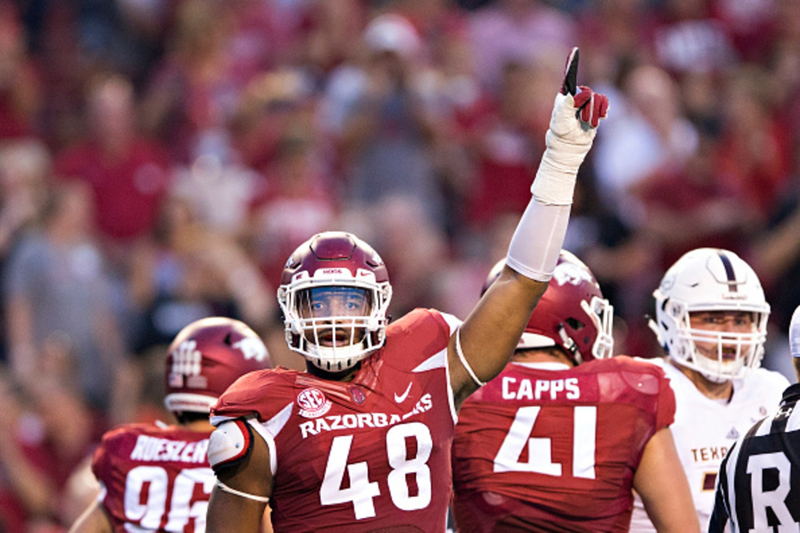 Arkansas is seeking its first win over Alabama since 2006.