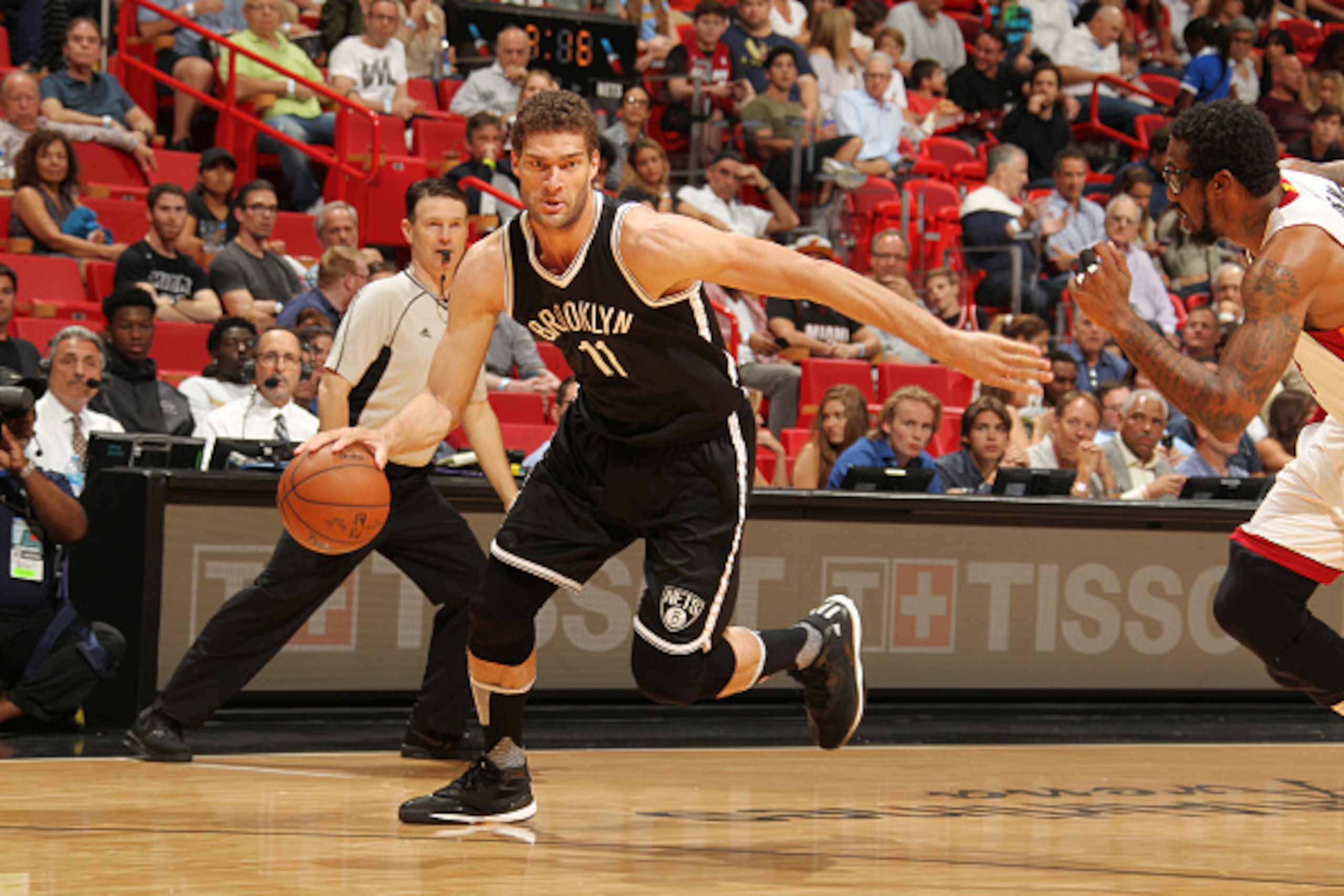 Brooklyn Nets center Brook Lopez has returned from multiple foot injuries.