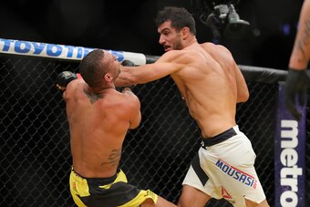 Mousasi is a capable striker on his feet or on the mat.