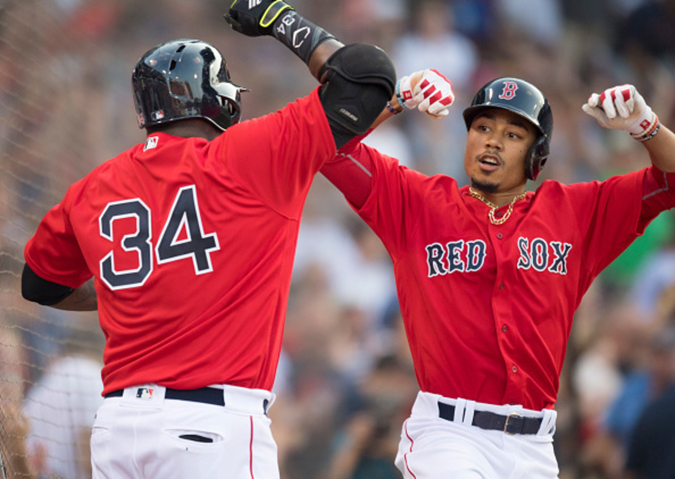 David Ortiz & Mookie Betts