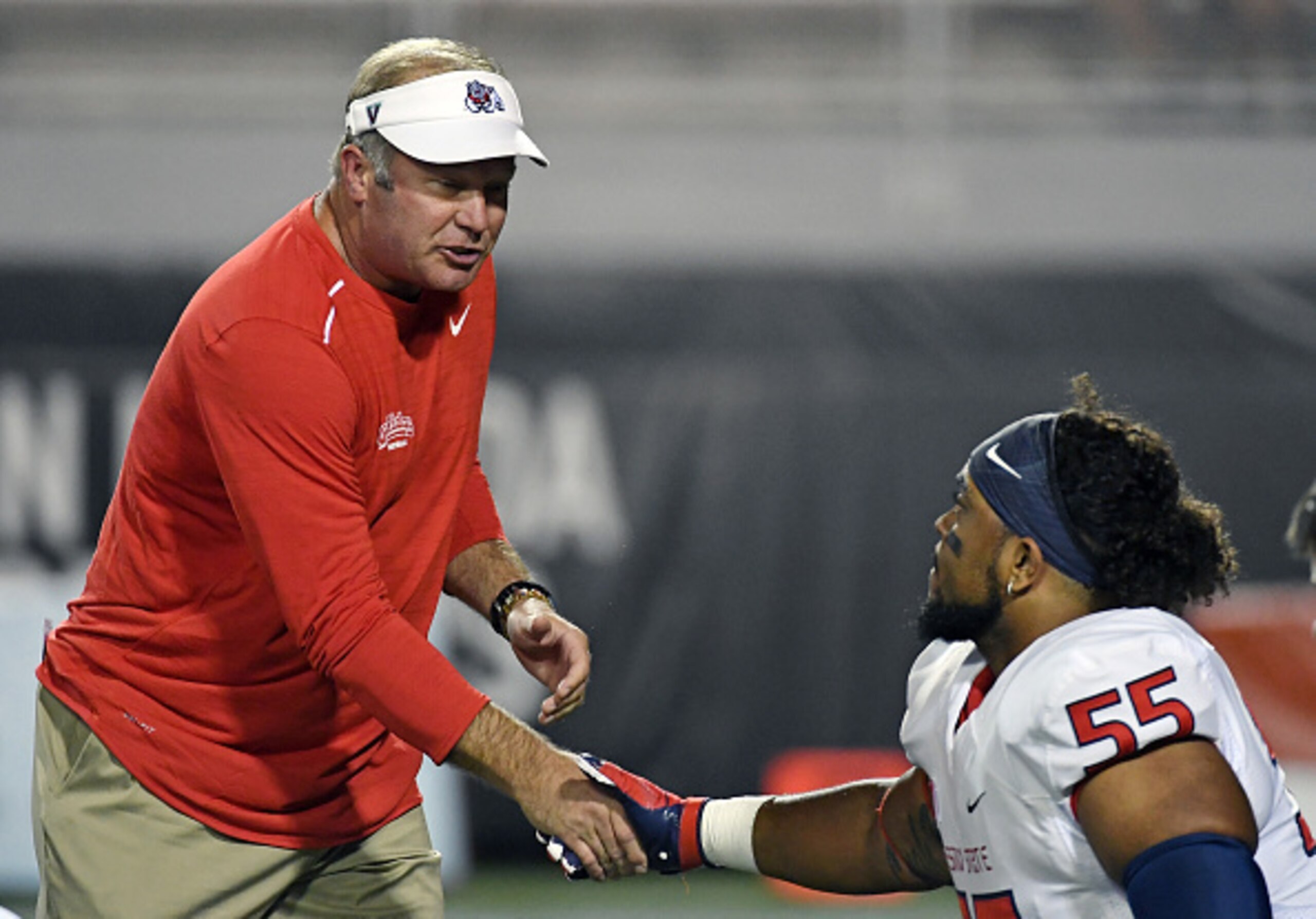 Fresno State is struggling under Tim DeRuyter's watch.