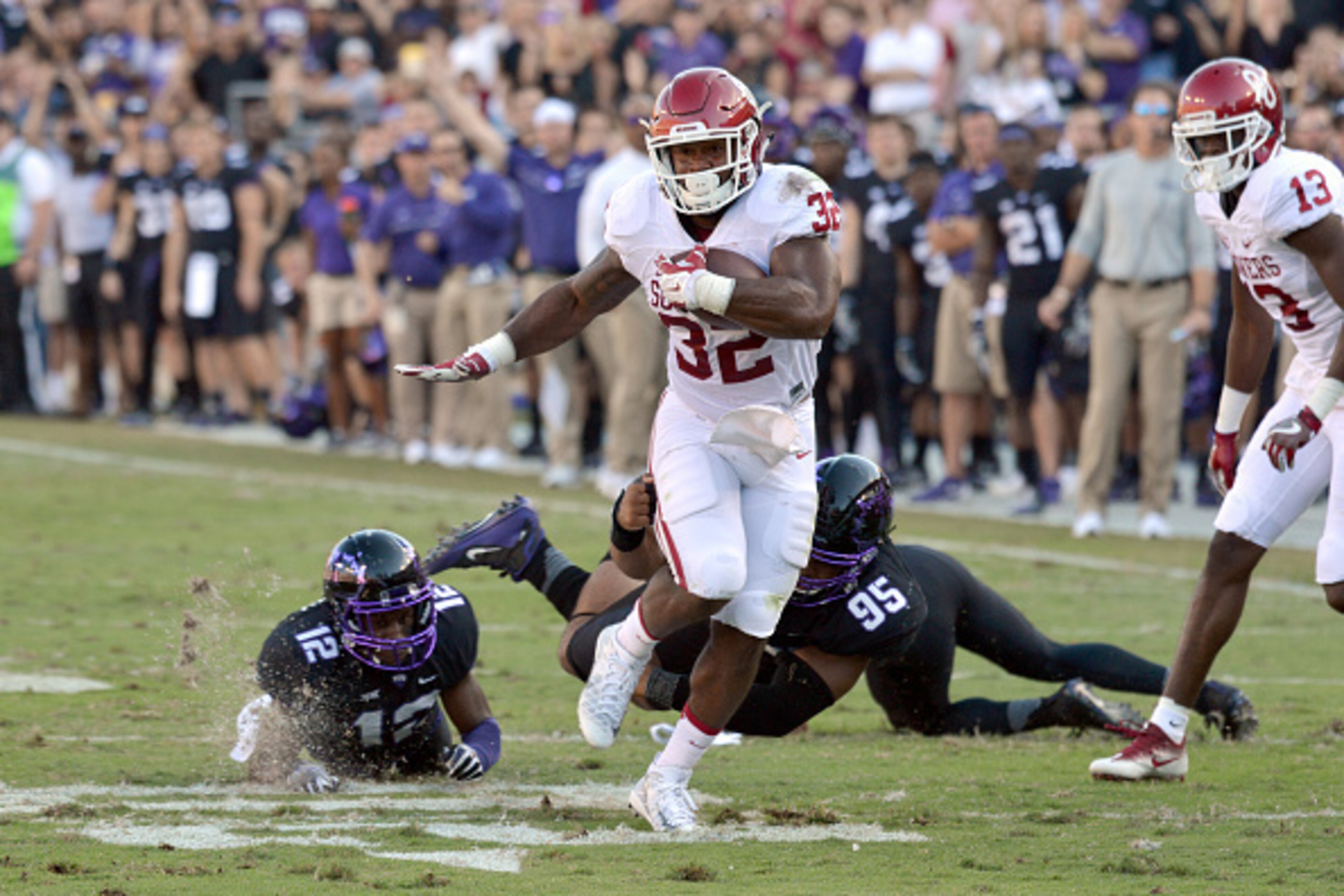 Oklahoma RB Samaje Perine Oklahoma RB Samaje Perine