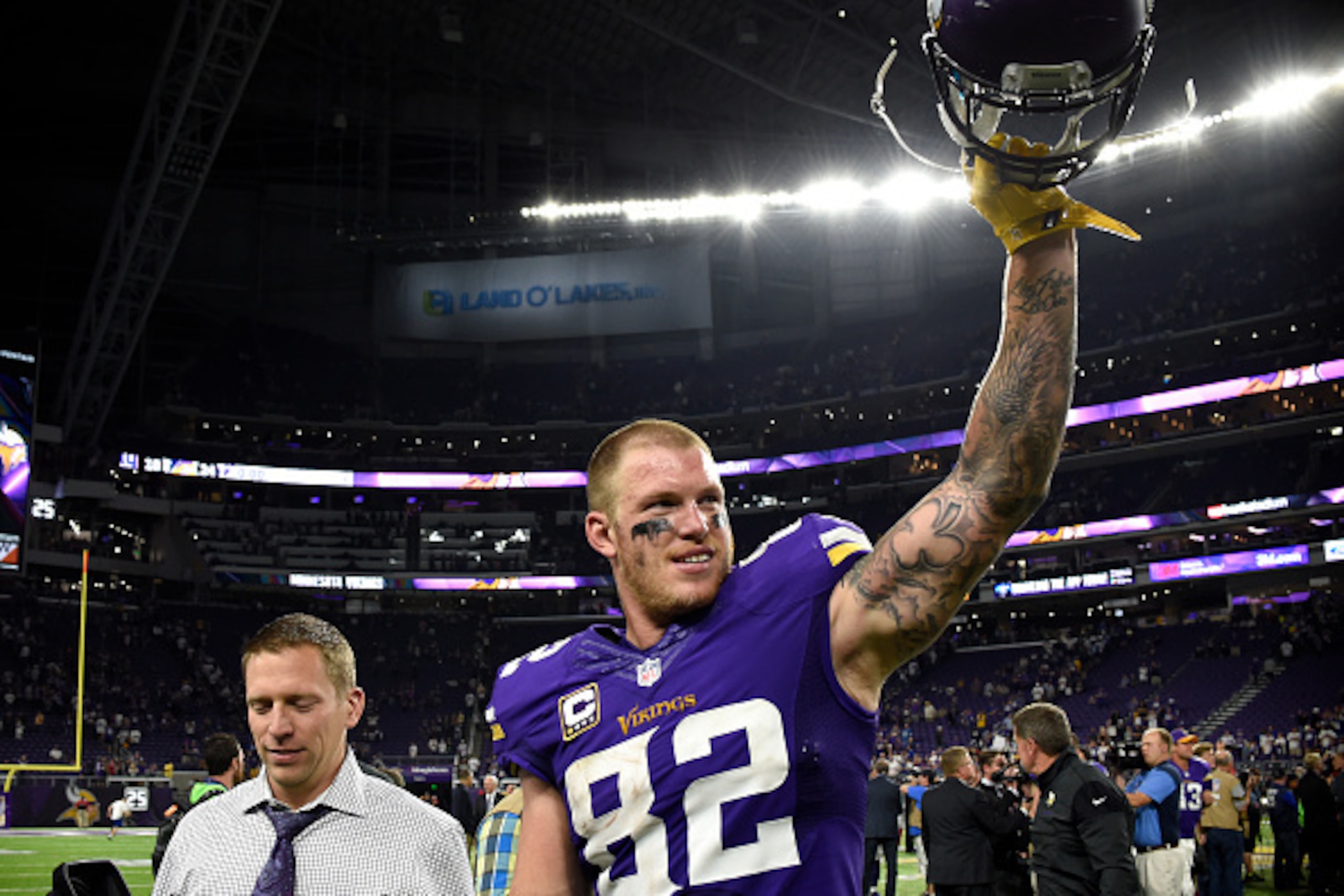 Minnesota Vikings TE Kyle Rudolph Minnesota Vikings TE Kyle Rudolph