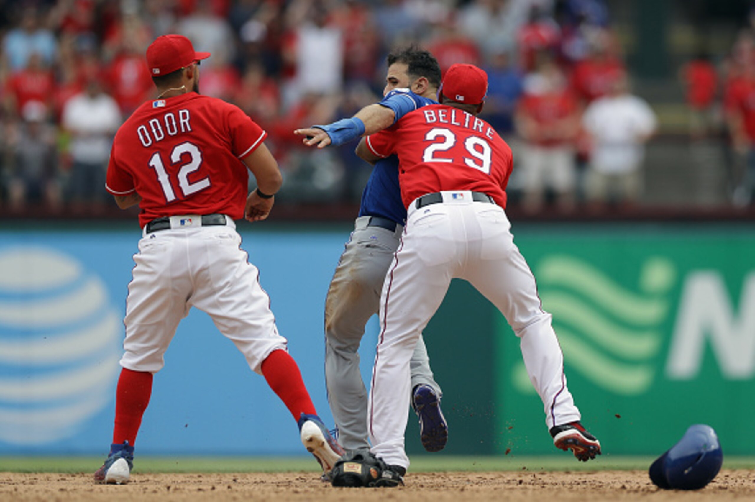 Rougned Odor amplified a heated rivalry between the Texas Rangers and Toronto Blue Jays by punching Jose Bautista in May.