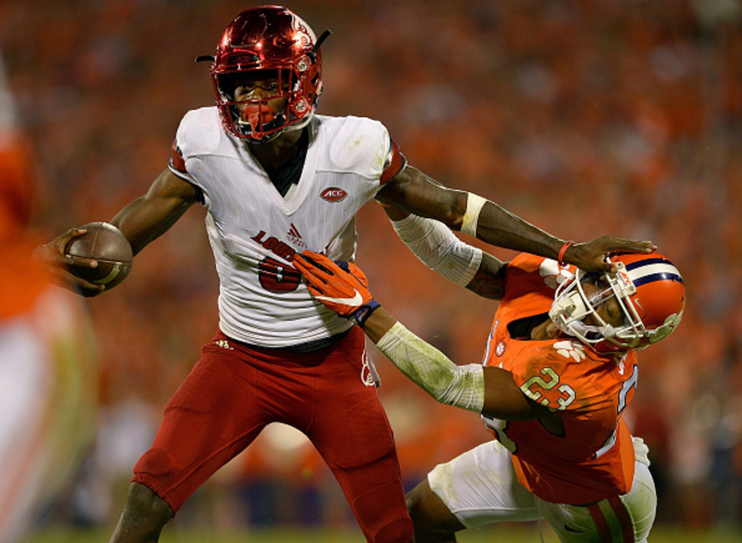Louisville QB Lamar Jackson is second nationally in total offense and has accounted for 28 touchdowns.
