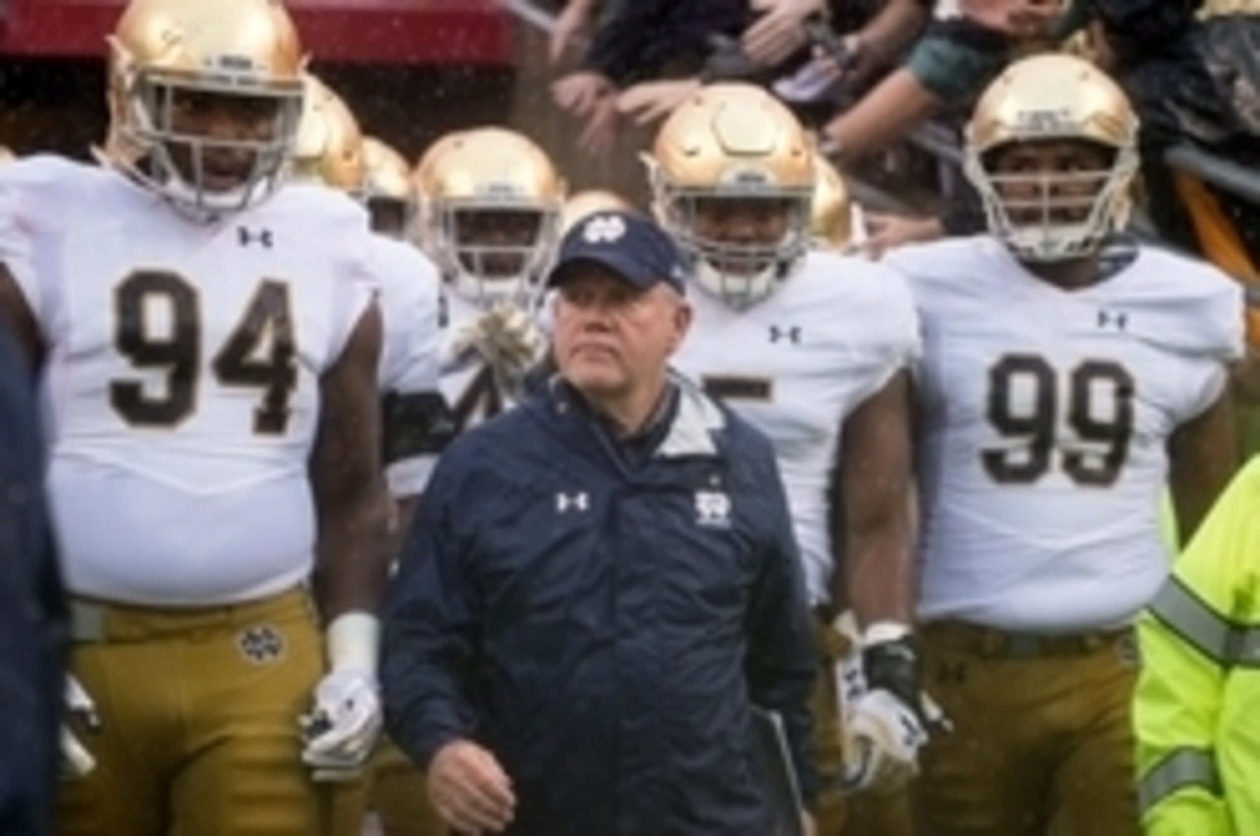 Notre Dame head coach Brian Kelly Notre Dame head coach Brian Kelly