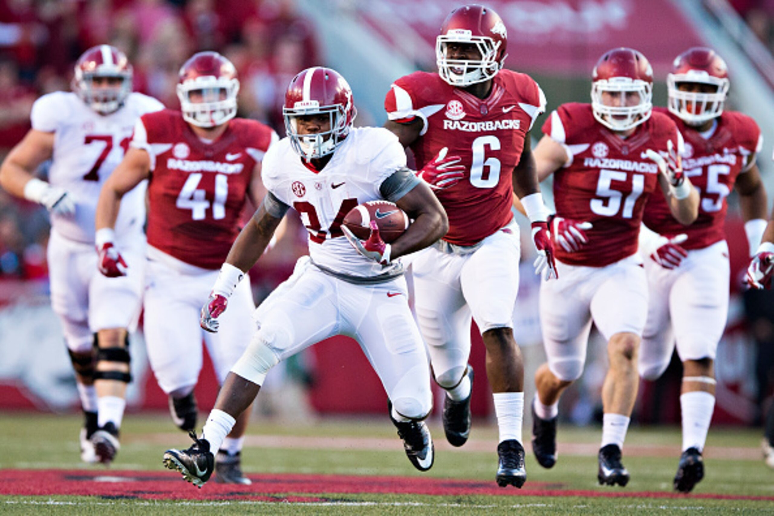 Damien Harris and Alabama again look like the nation's best program.
