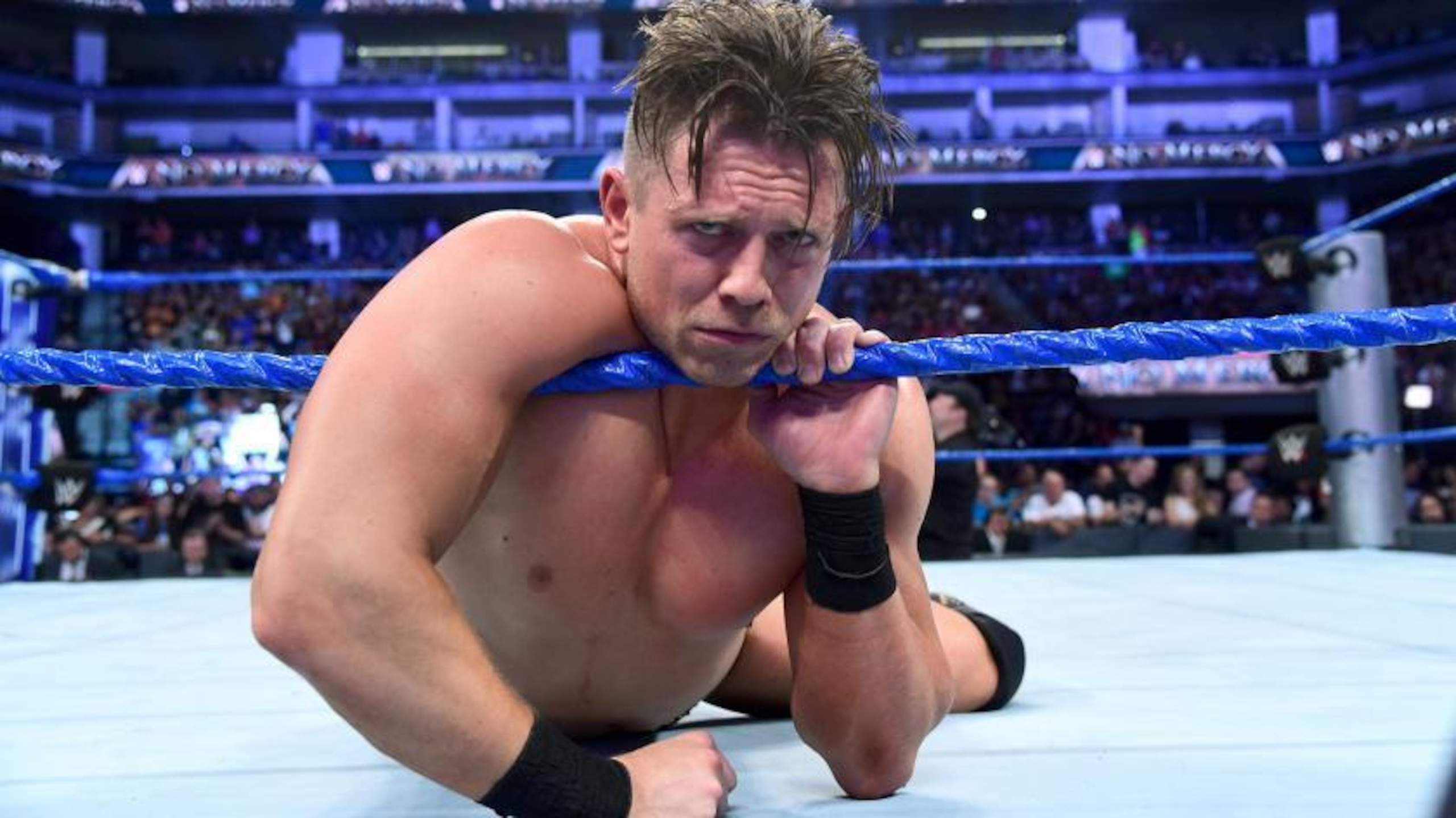 Miz loses the IC title.