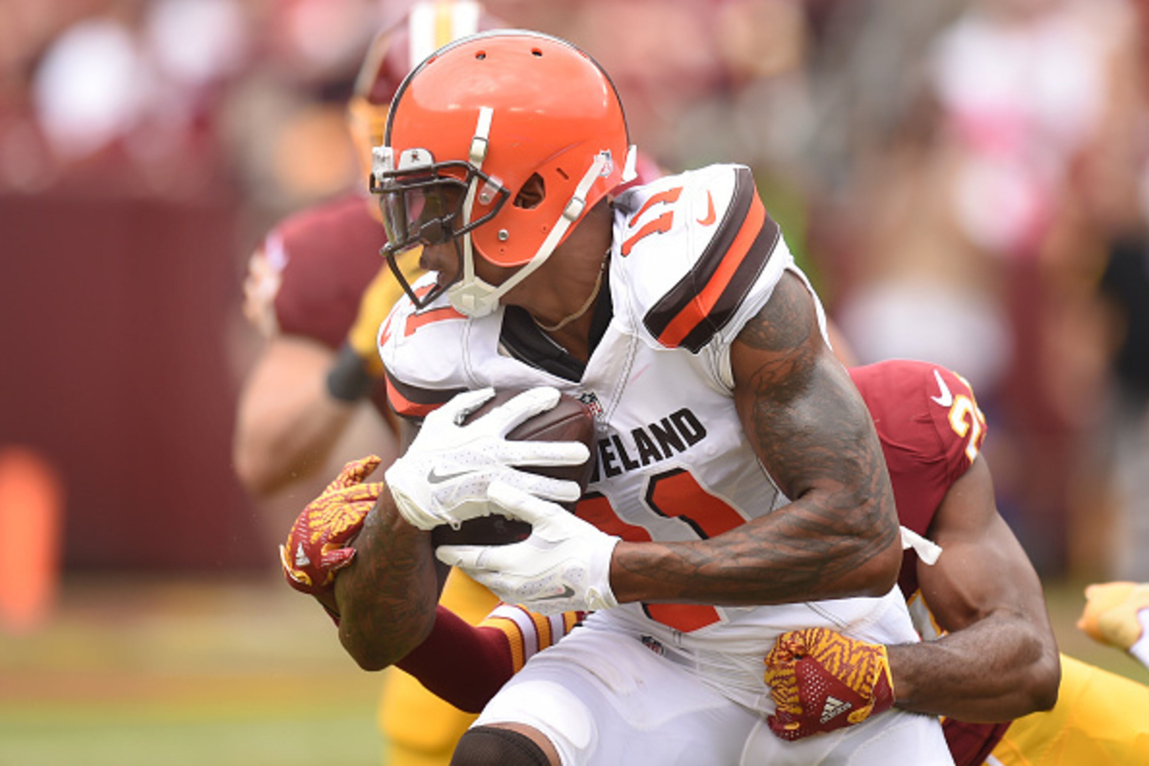 Terrelle Pryor is filling multiple roles for the Browns. Terrelle Pryor is filling multiple roles for the Browns.