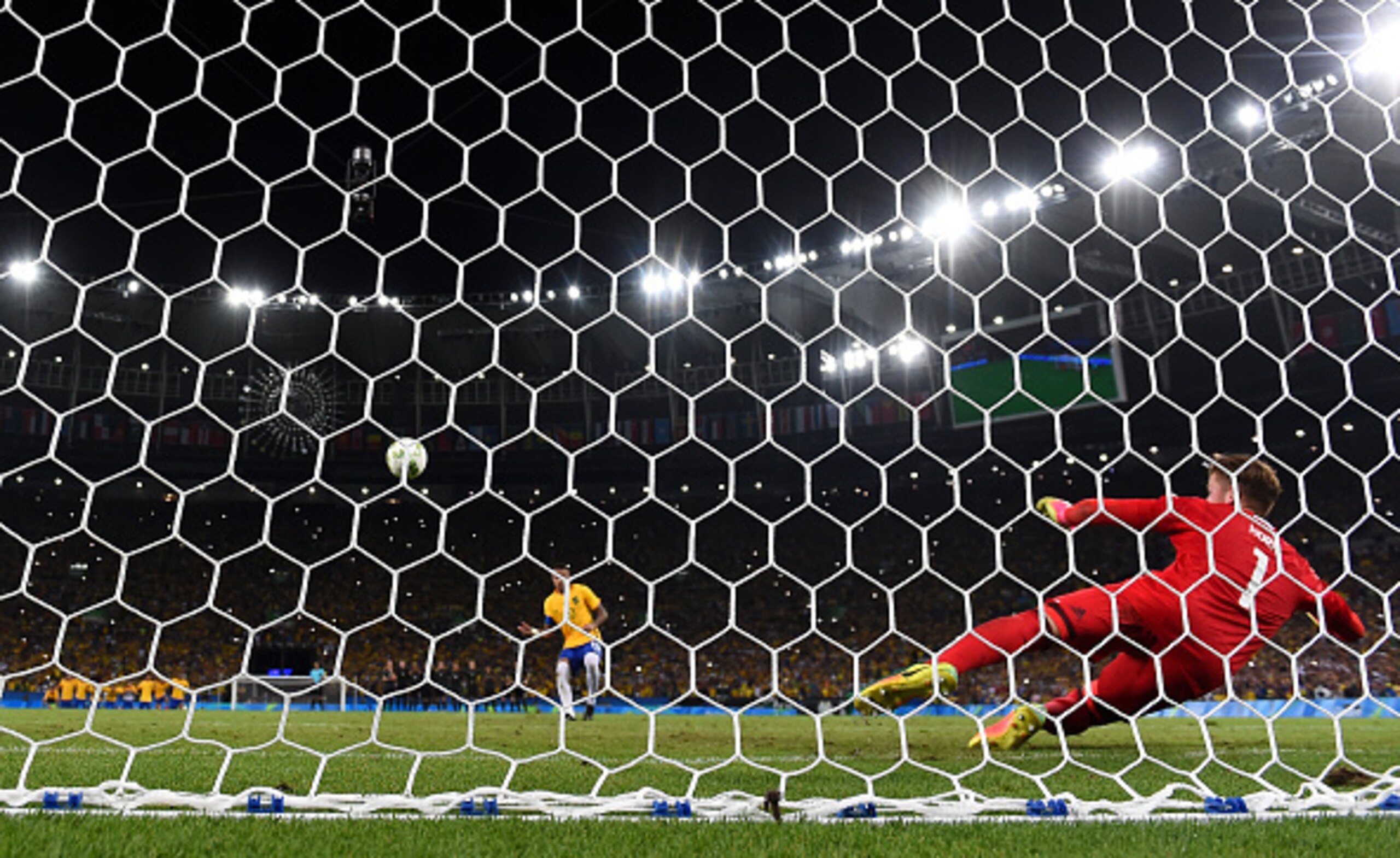 Brazil won gold during the 2016 Summer Olympics on penalty kicks.