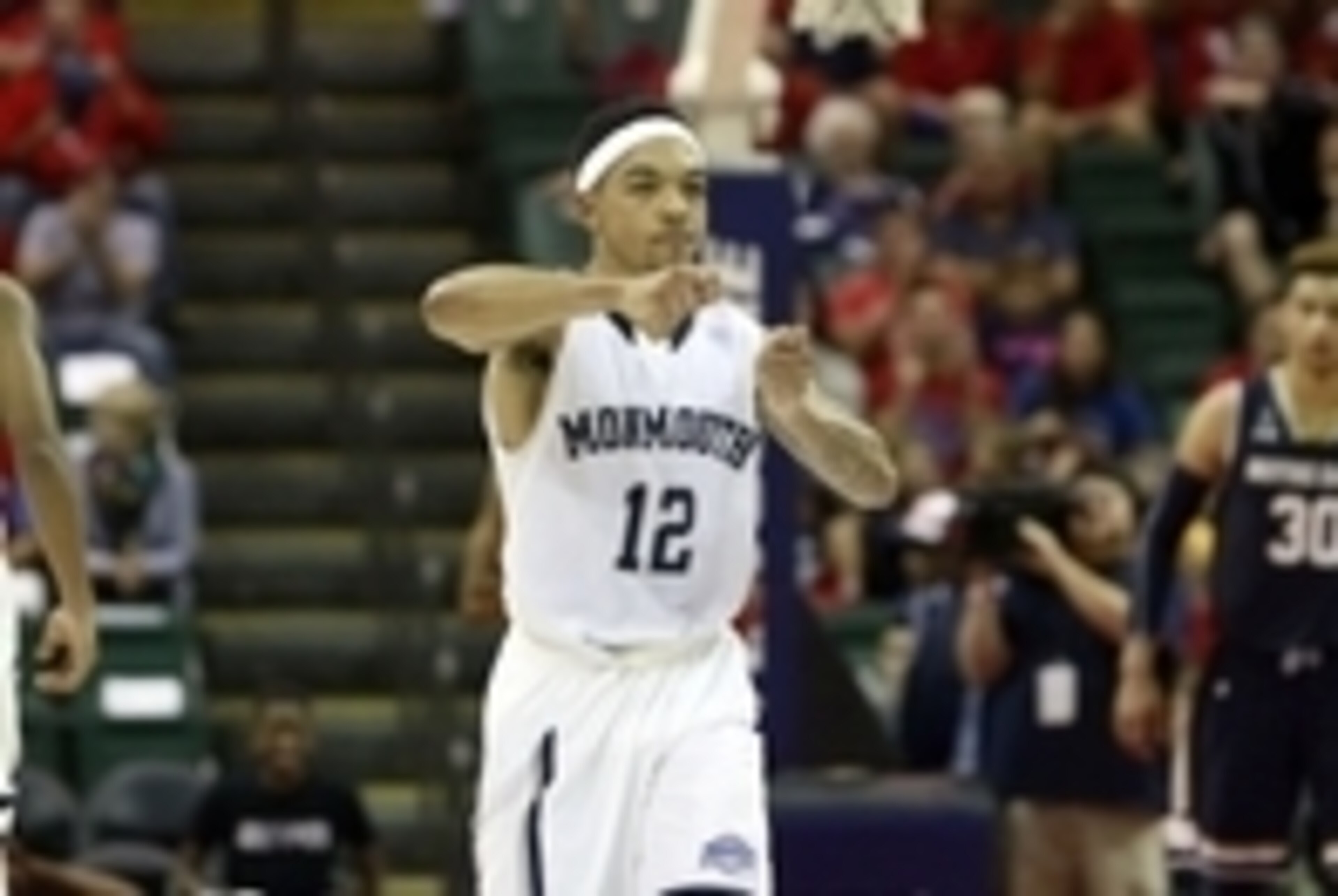 Monmouth's Justin Robinson Monmouth's Justin Robinson