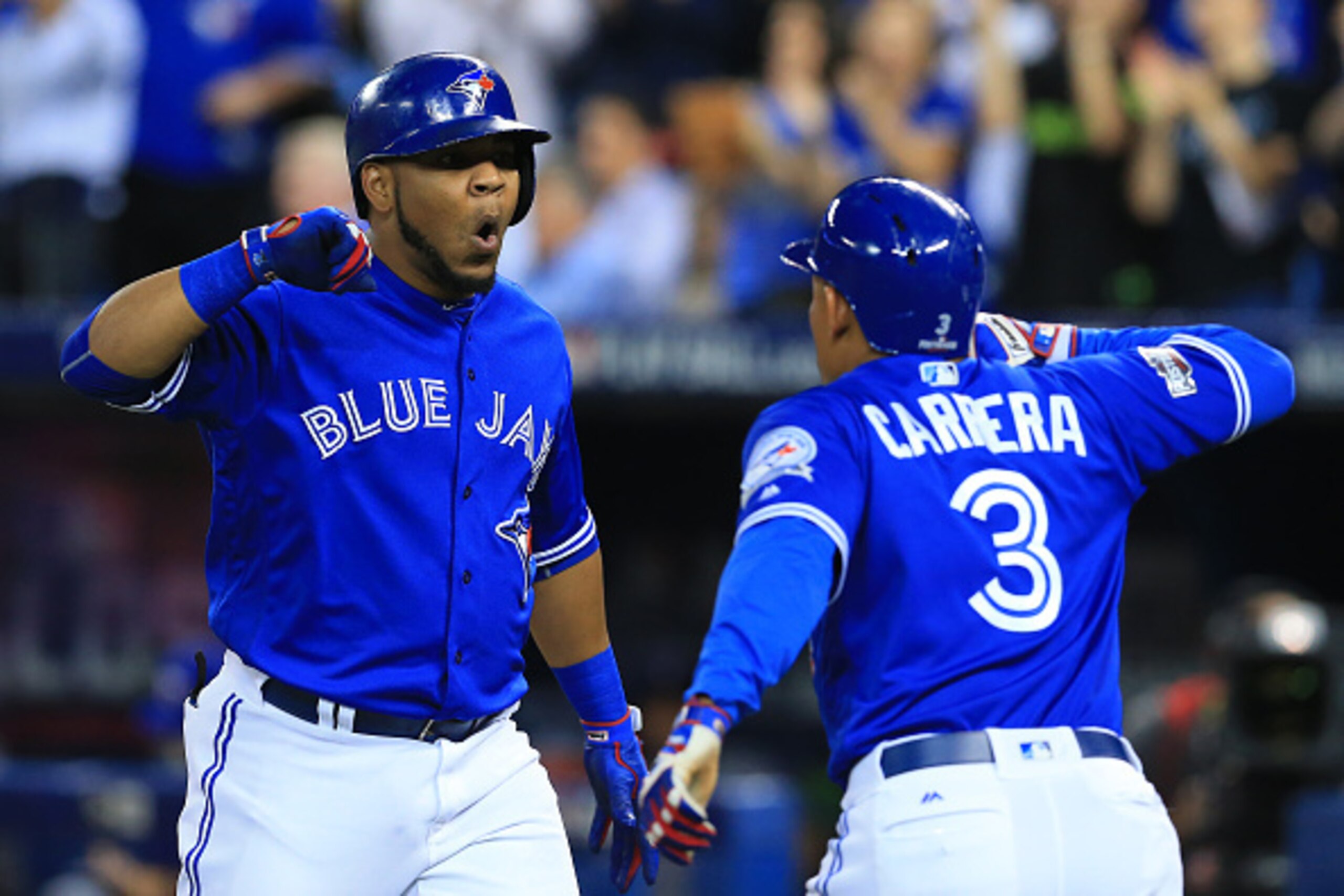 Edwin Encarnacion isn't the only one who's hot.