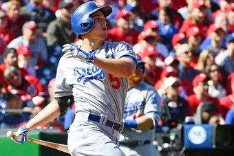 Corey Seager is showing the way with two first-inning home runs.