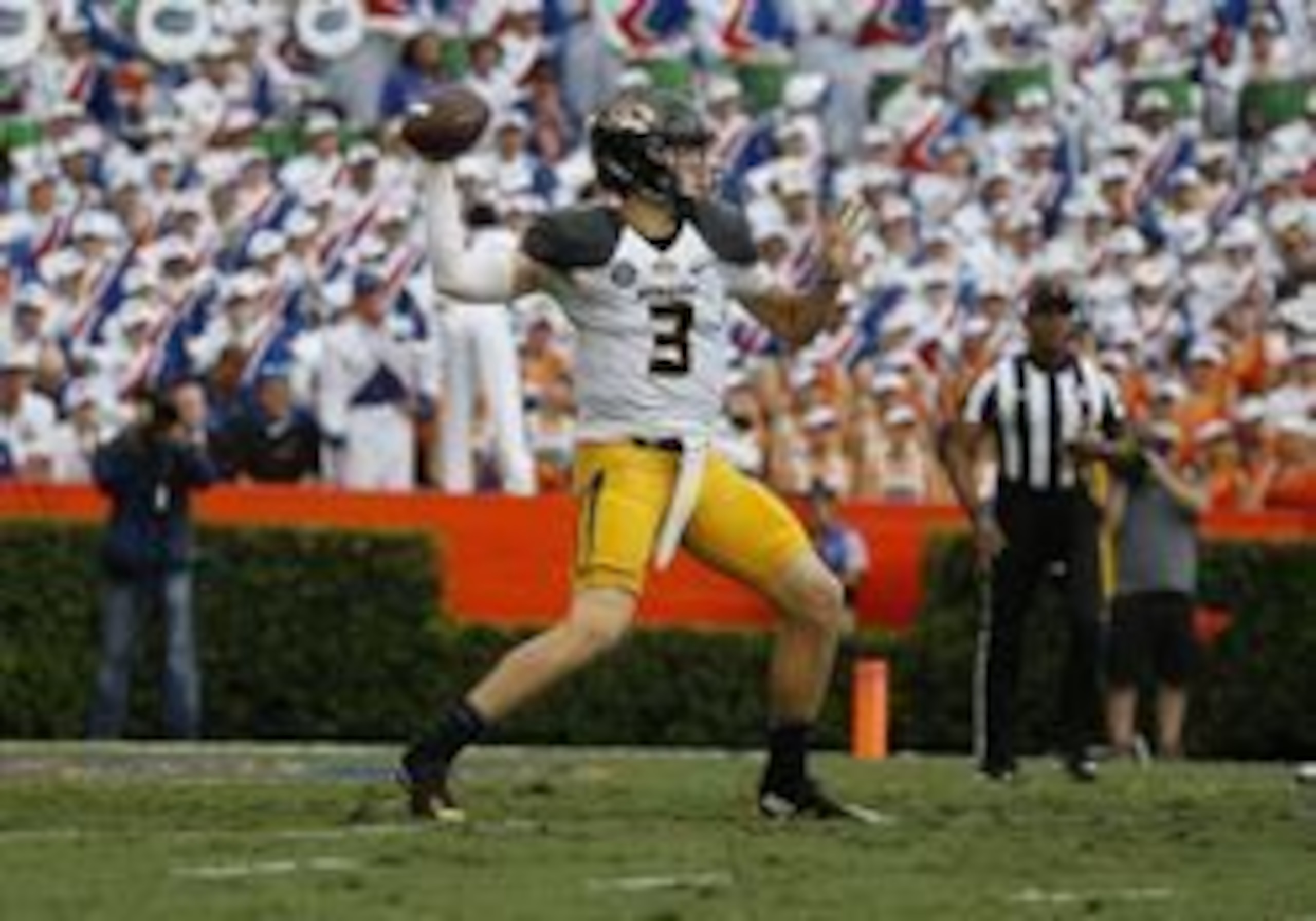 Missouri QB Drew Lock has thrown for 1,714 yards and 14 touchdowns this season. The Tigers had 1,986 passing yards and 10 TD all of 2015.