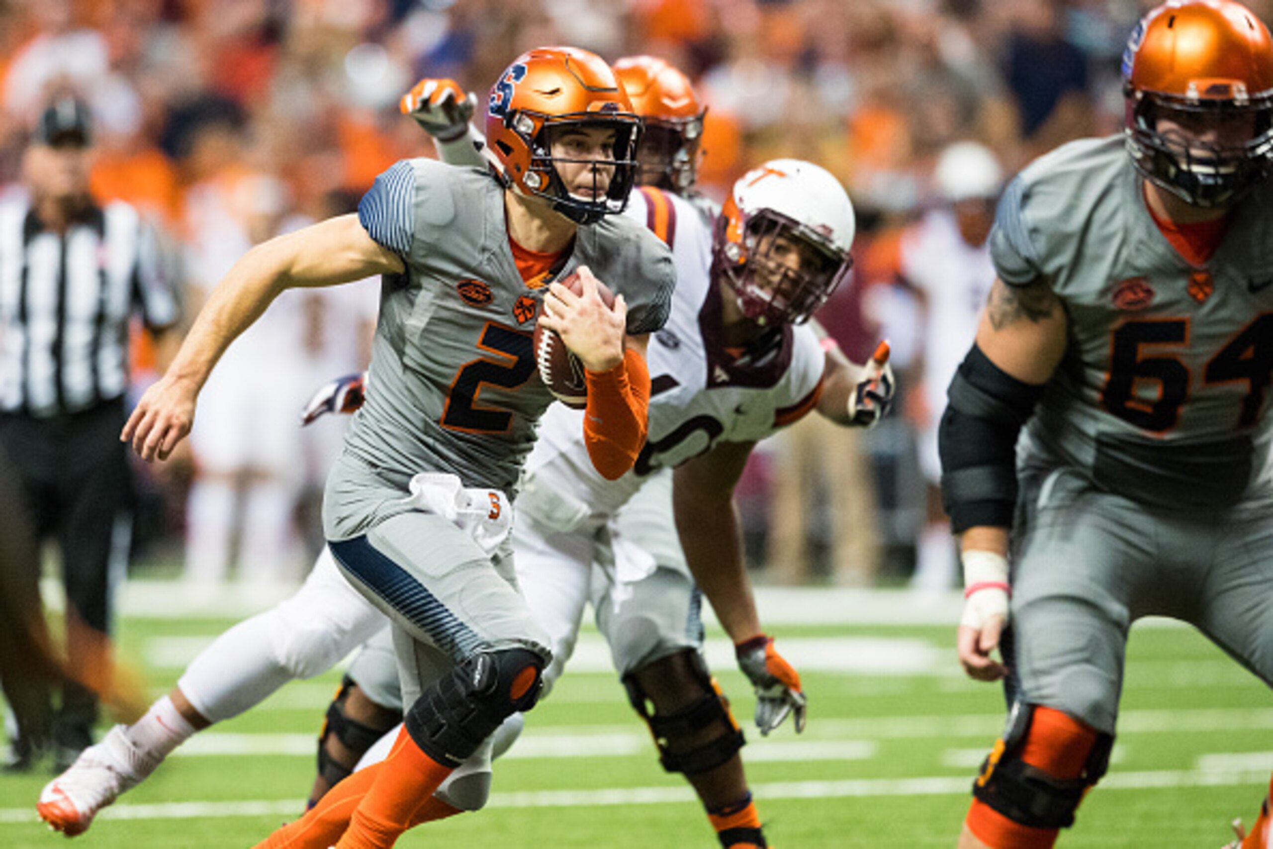 Syracuse's surprising upset of Virginia Tech kept the ACC Coastal chaos humming.