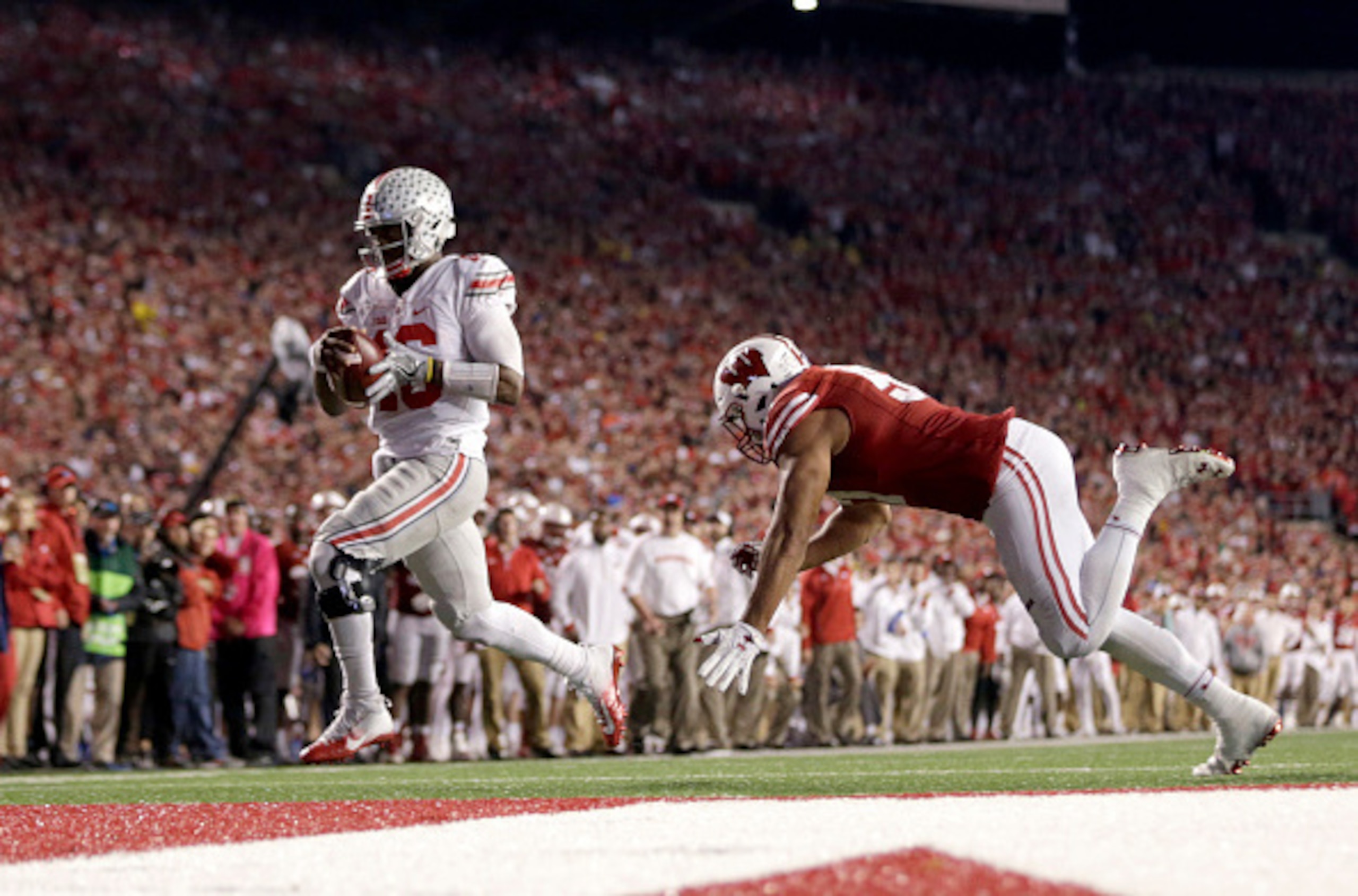 J.T. Barrett came up huge for Ohio State at Wisconsin.