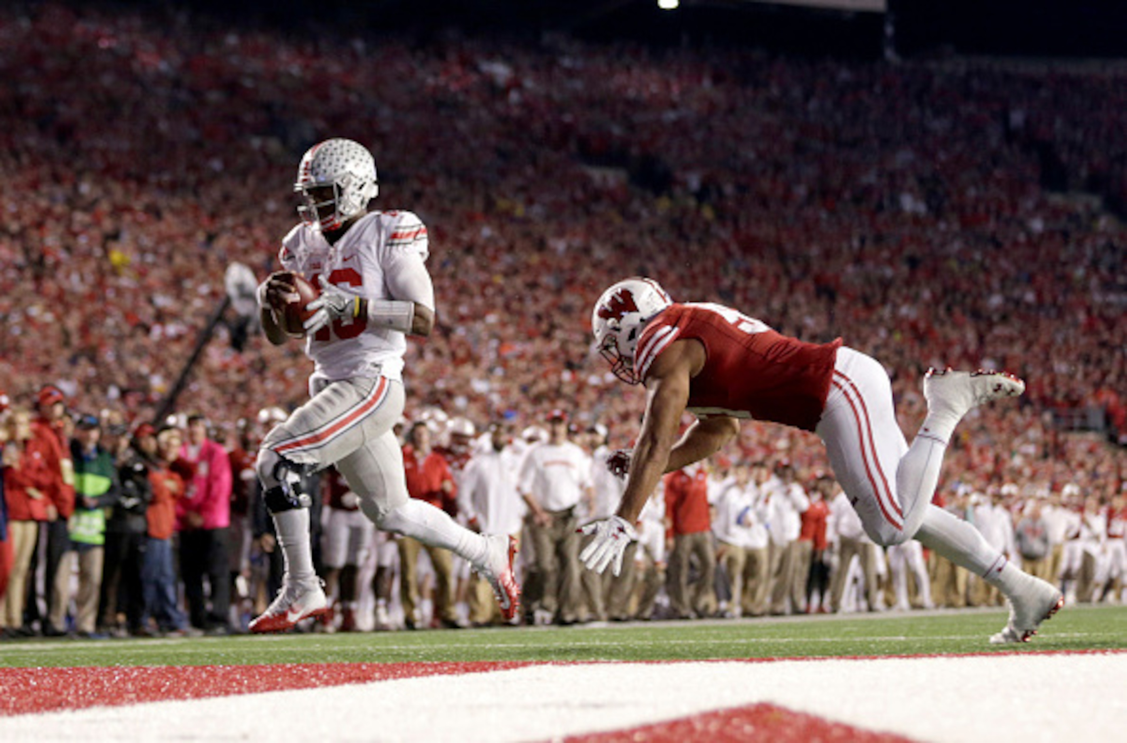 J.T. Barrett came up huge for Ohio State at Wisconsin.