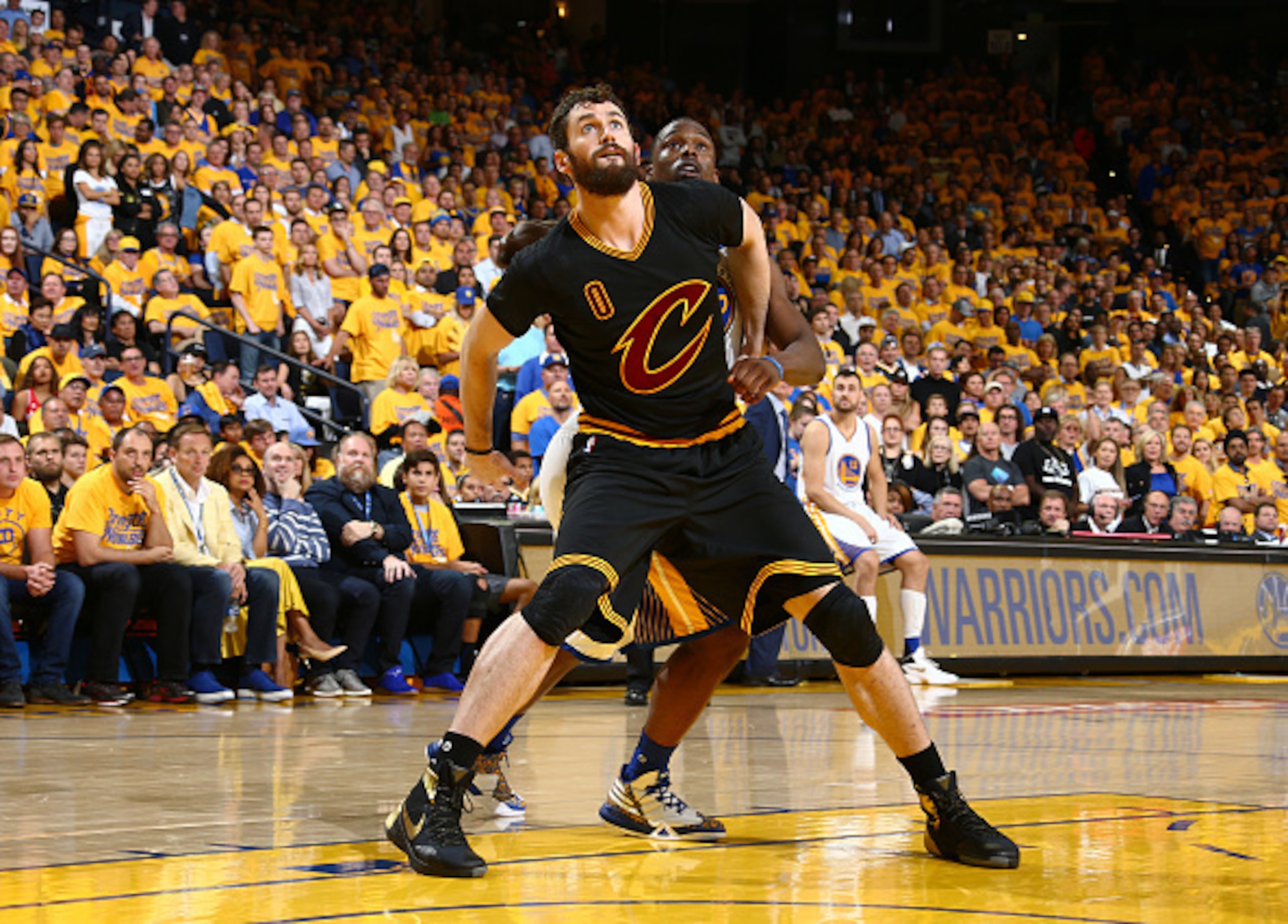 Kevin Love's scoring and rebounding numbers have dwindled since joining the Cleveland Cavaliers.