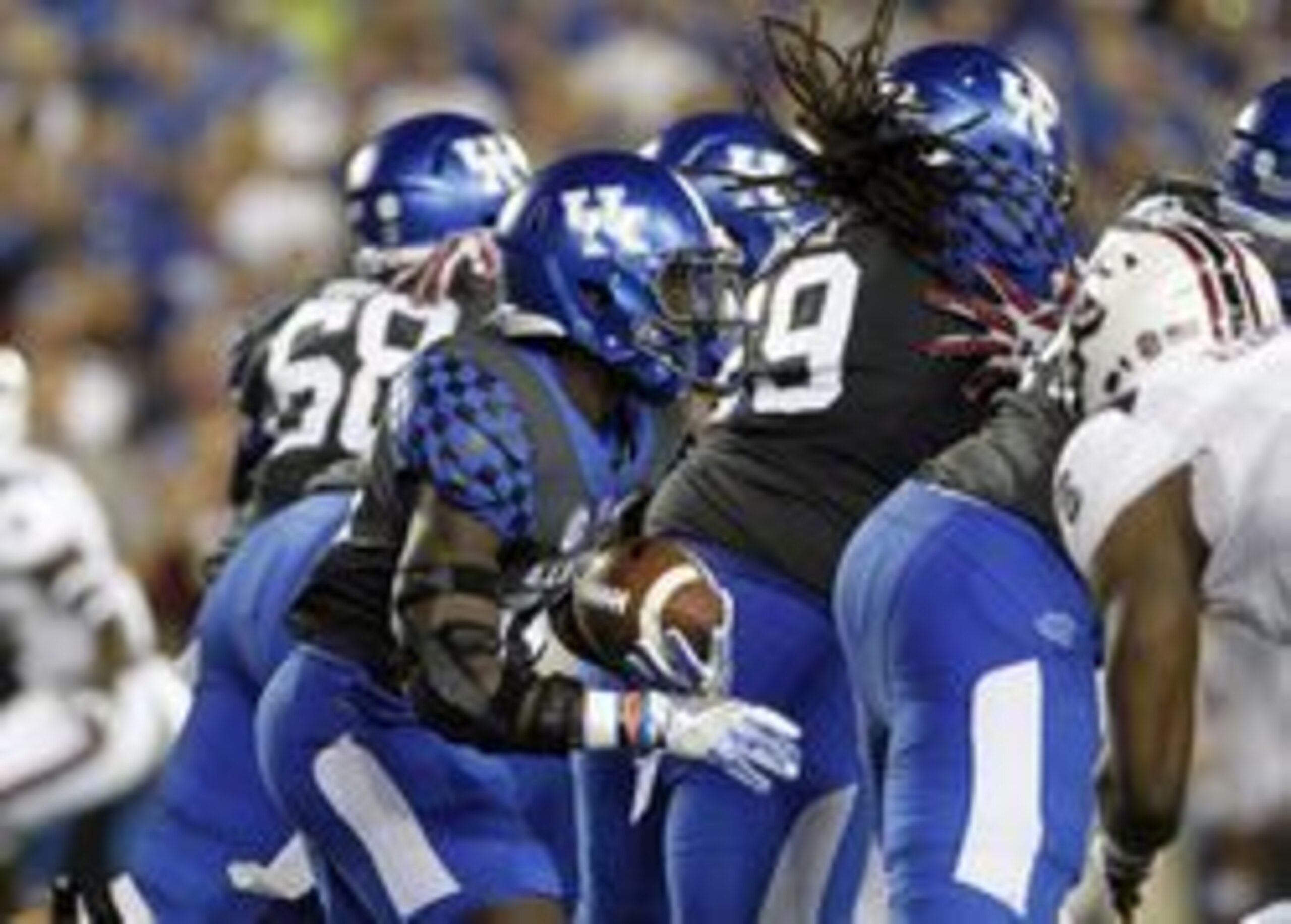 Kentucky averages 186.2 rushing yards per game.