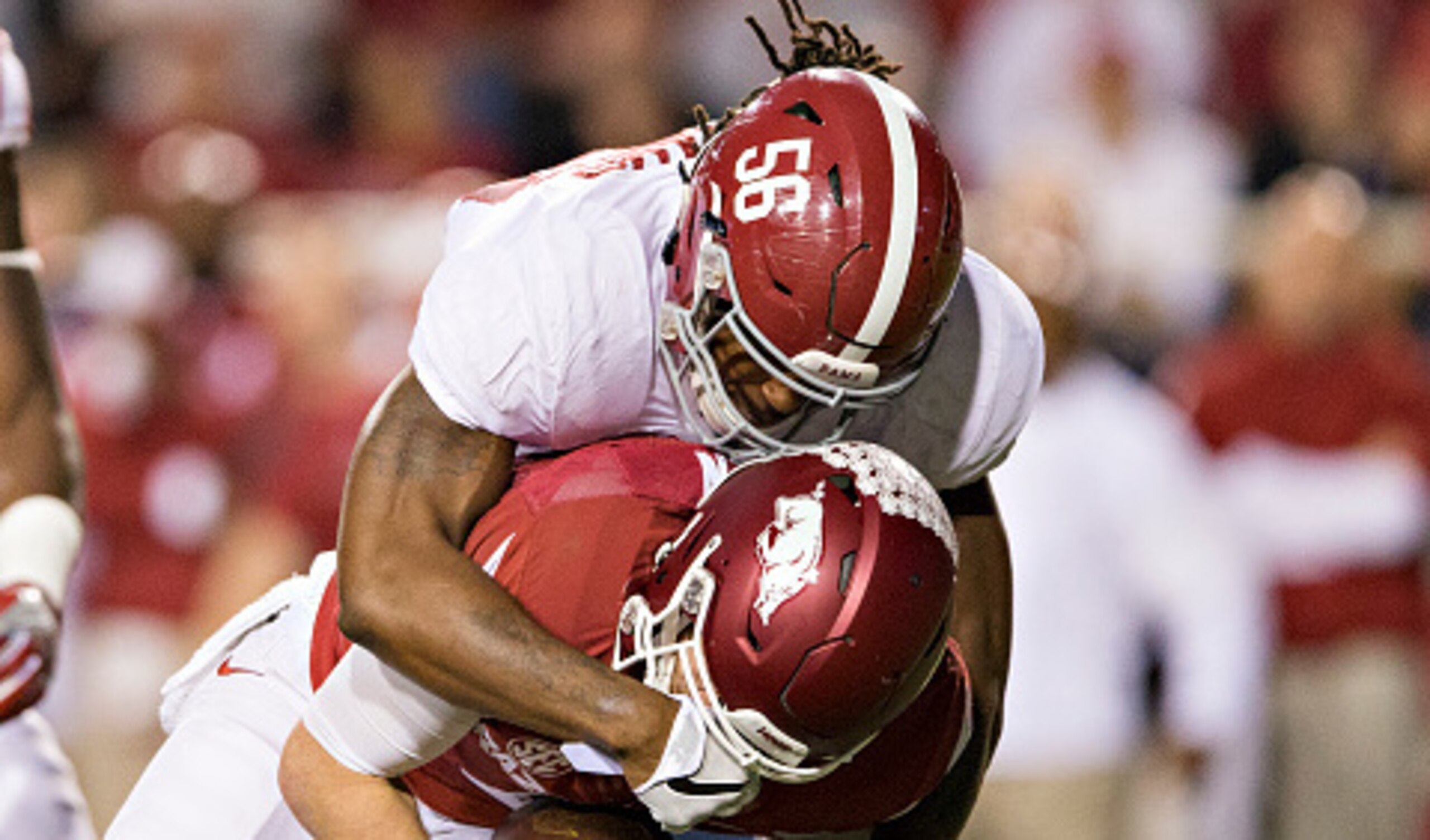 Led by players like Tim Williams, Alabama has already notched 27 sacks this season.