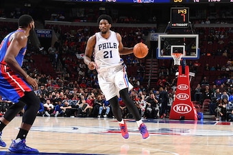 Sixers center Joel Embiid has been the talk of preseason, but is it enough to help his perennially terrible team?