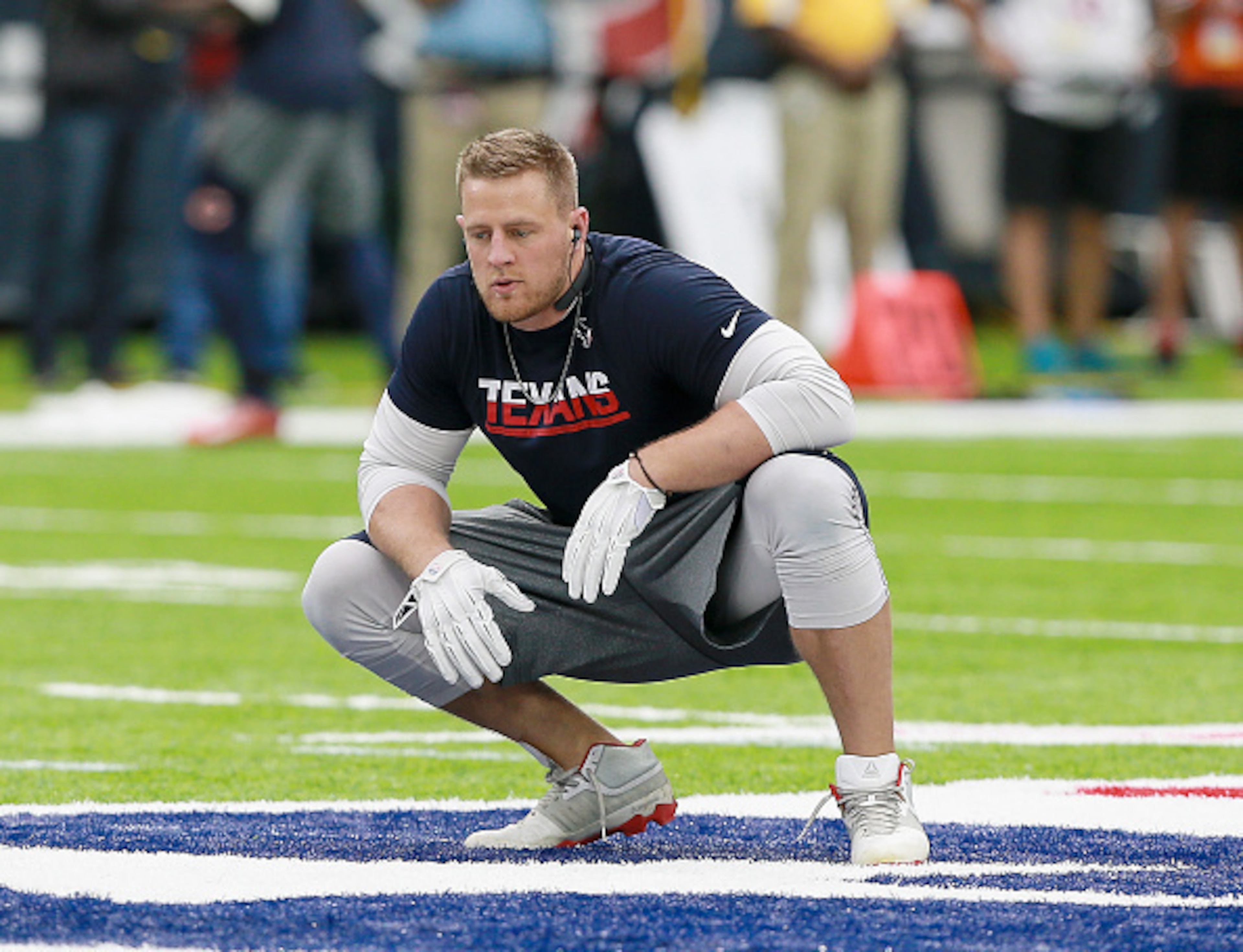 J.J. Watt showed off his acting chops on 'New Girl'.