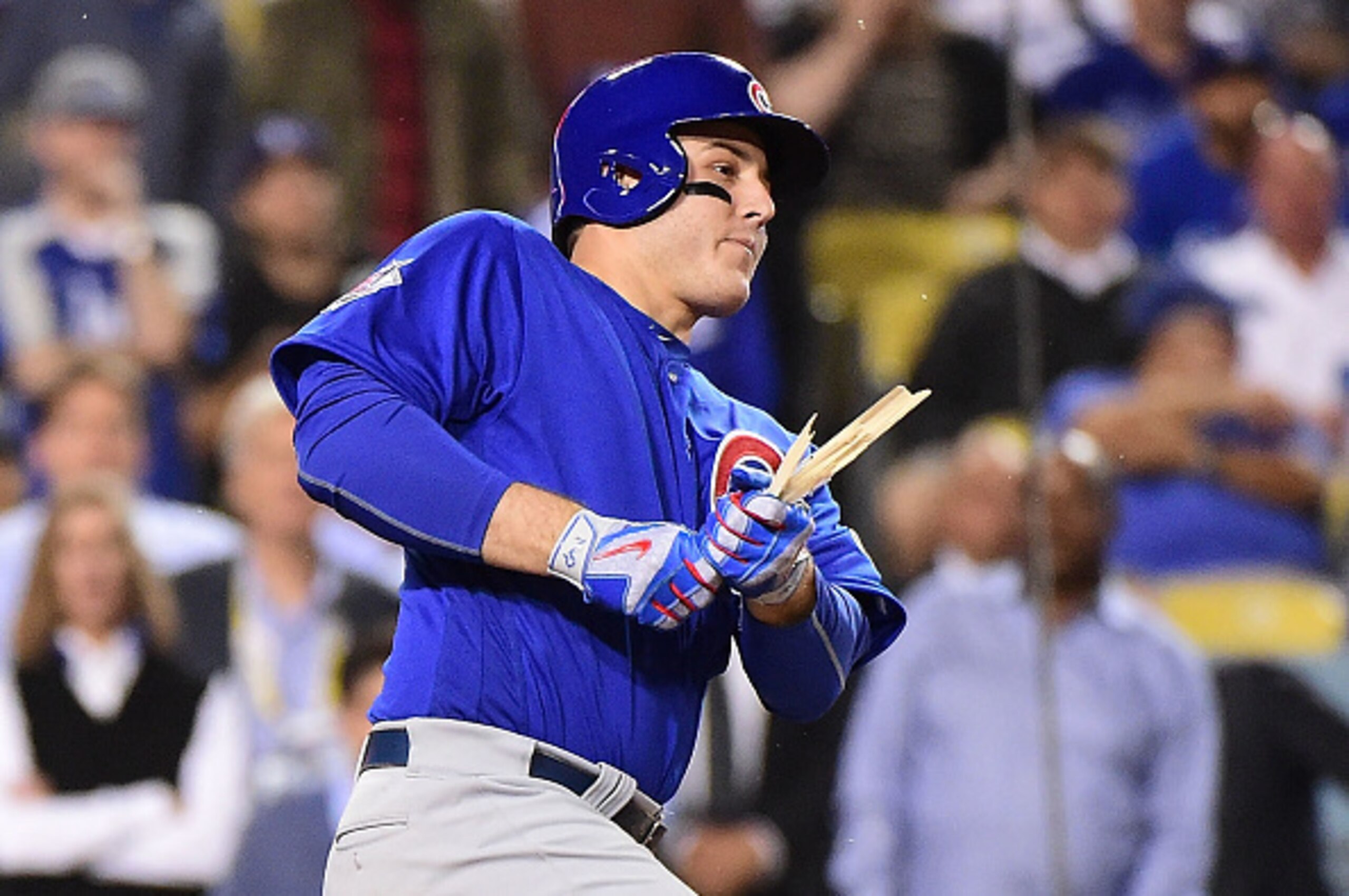 The Cubs' Anthony Rizzo is batting just .077 this postseason.