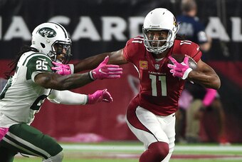 Cardinals WR Larry Fitzgerald is just one fantasy stud facing a tough situation this week.