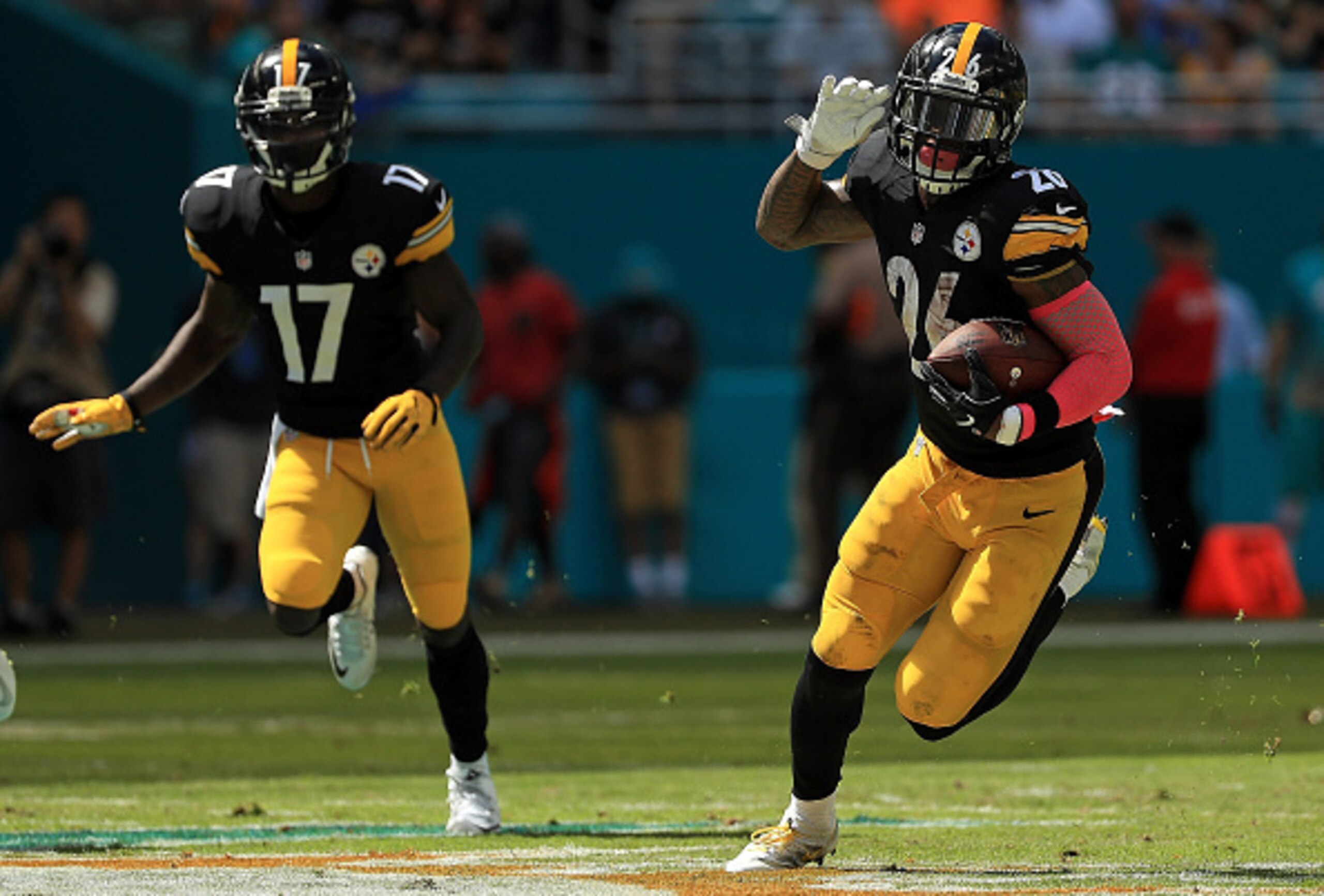 How will Roethlisberger's absence affect RB Le'Veon Bell?