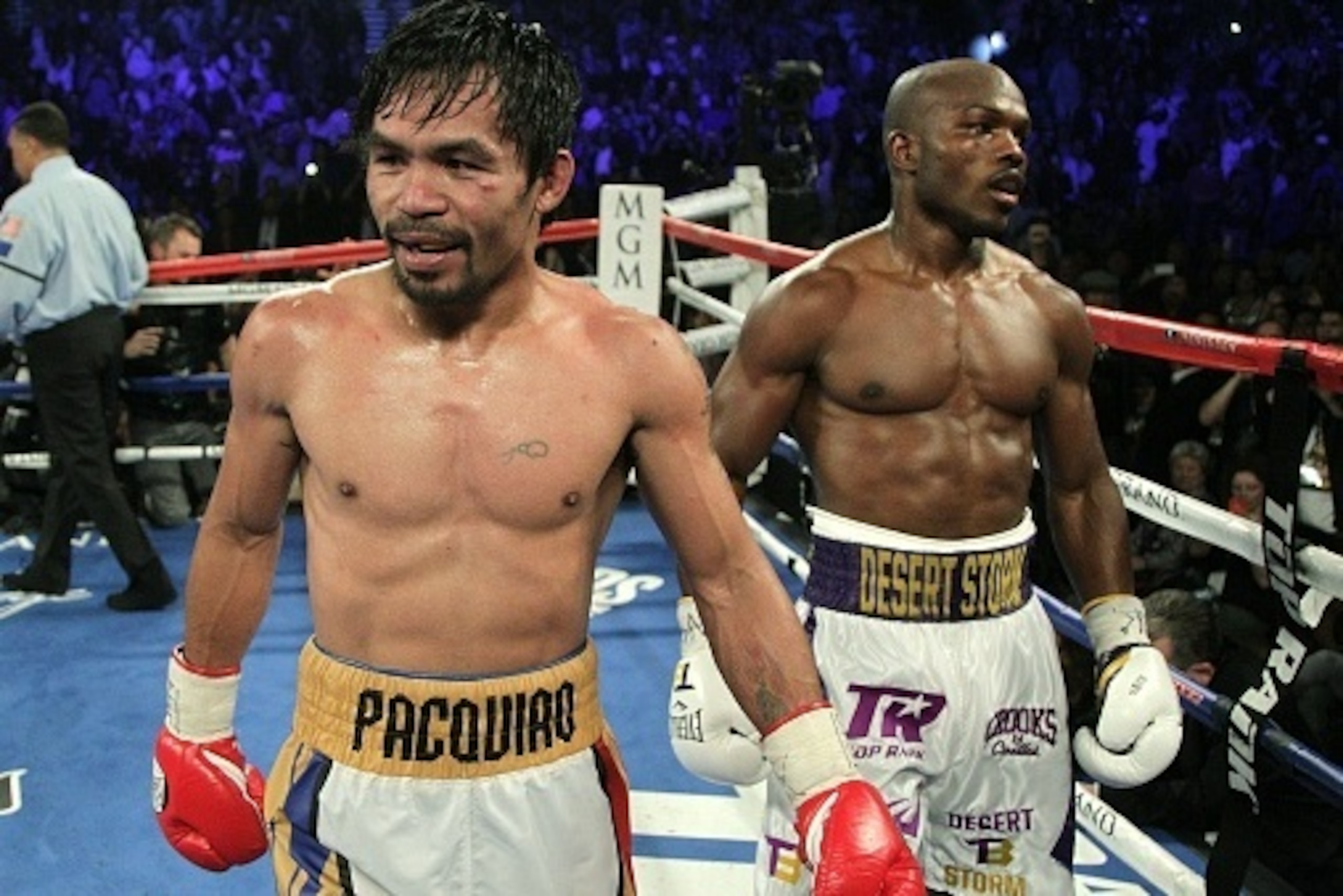 Do former foes Manny Pacquiao or Timothy Bradley Jr. make the list?