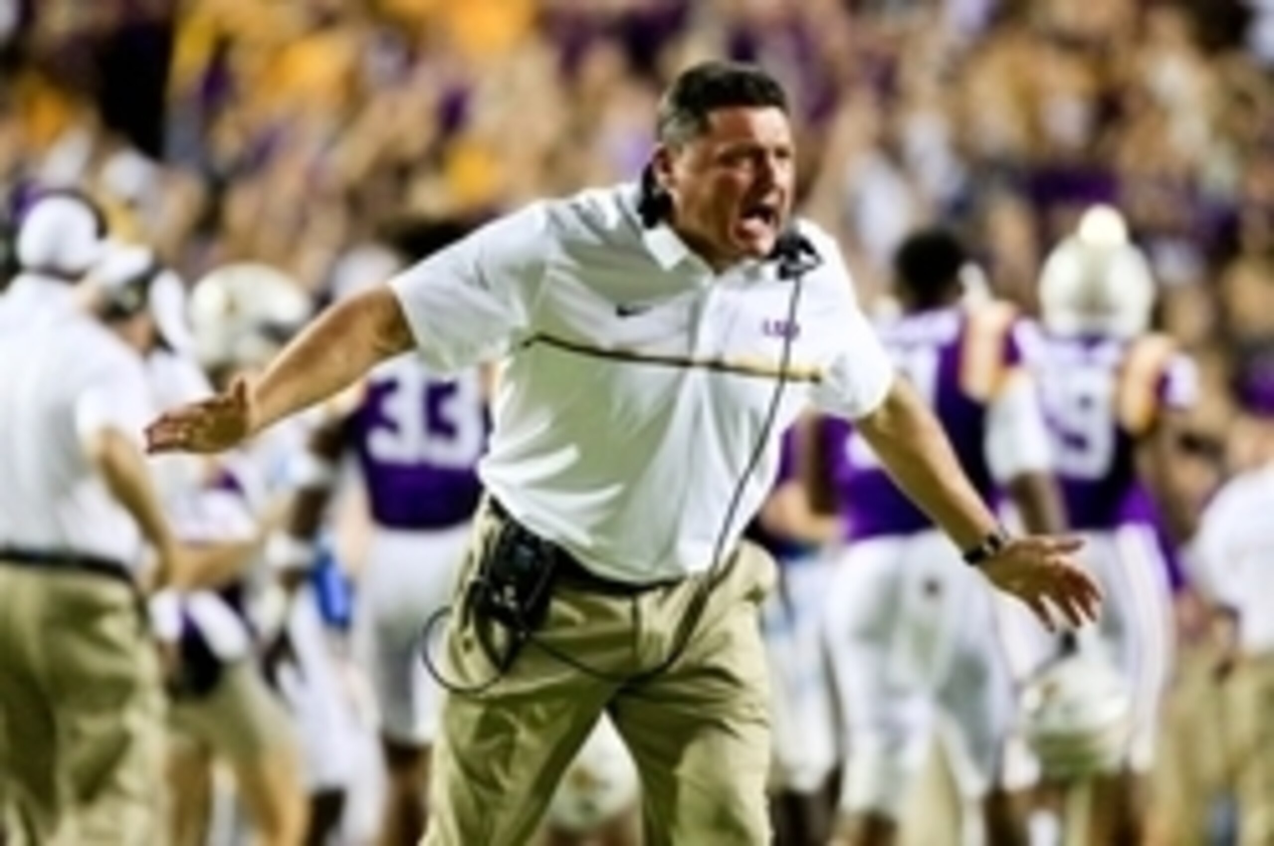 LSU Interim HC Ed Orgeron LSU Interim HC Ed Orgeron