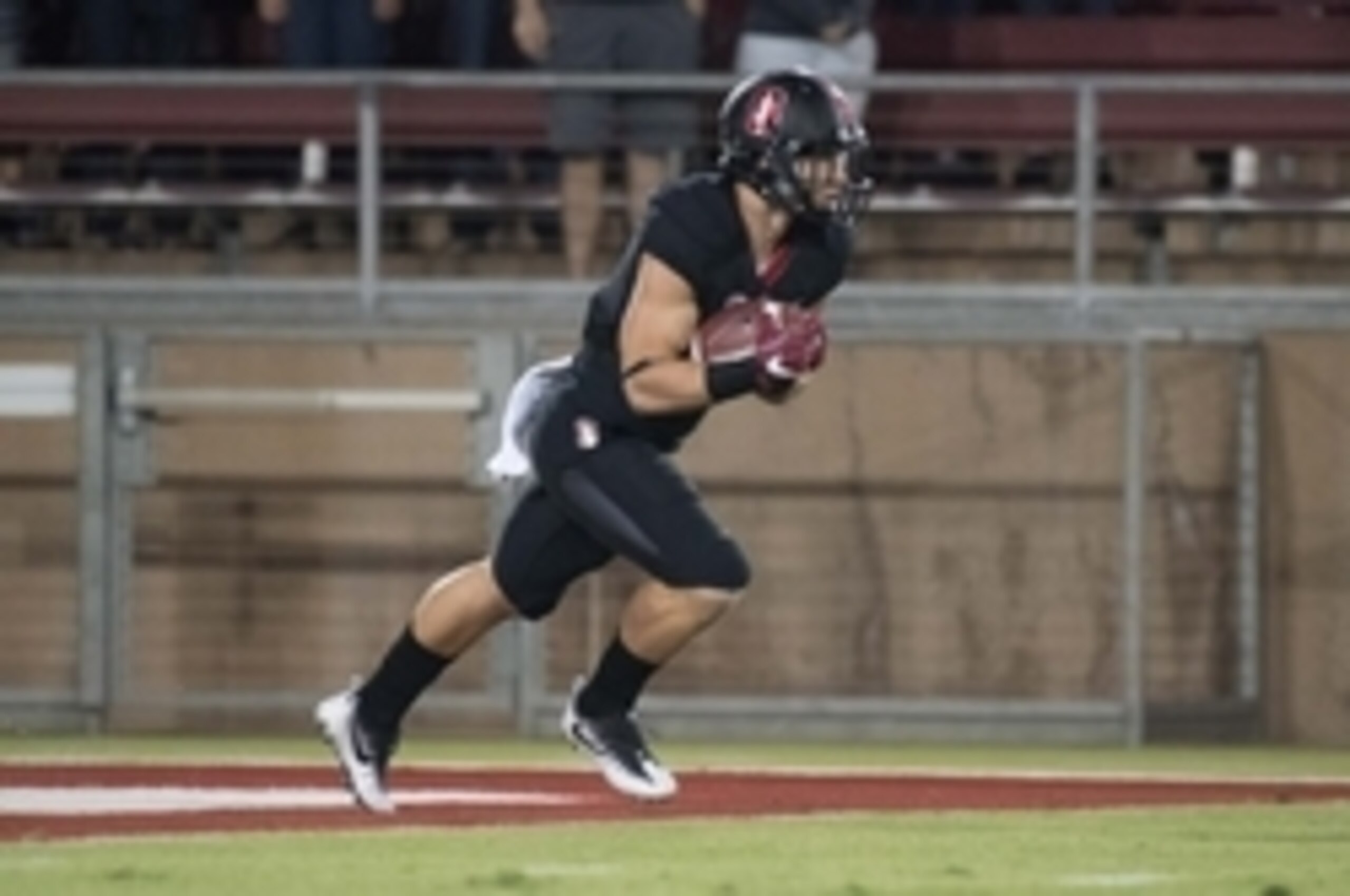 Stanford RB Christian McCaffrey set the FBS all-purpose yardage record in 2015 but is averaging more than 100 yards per game fewer in 2016.