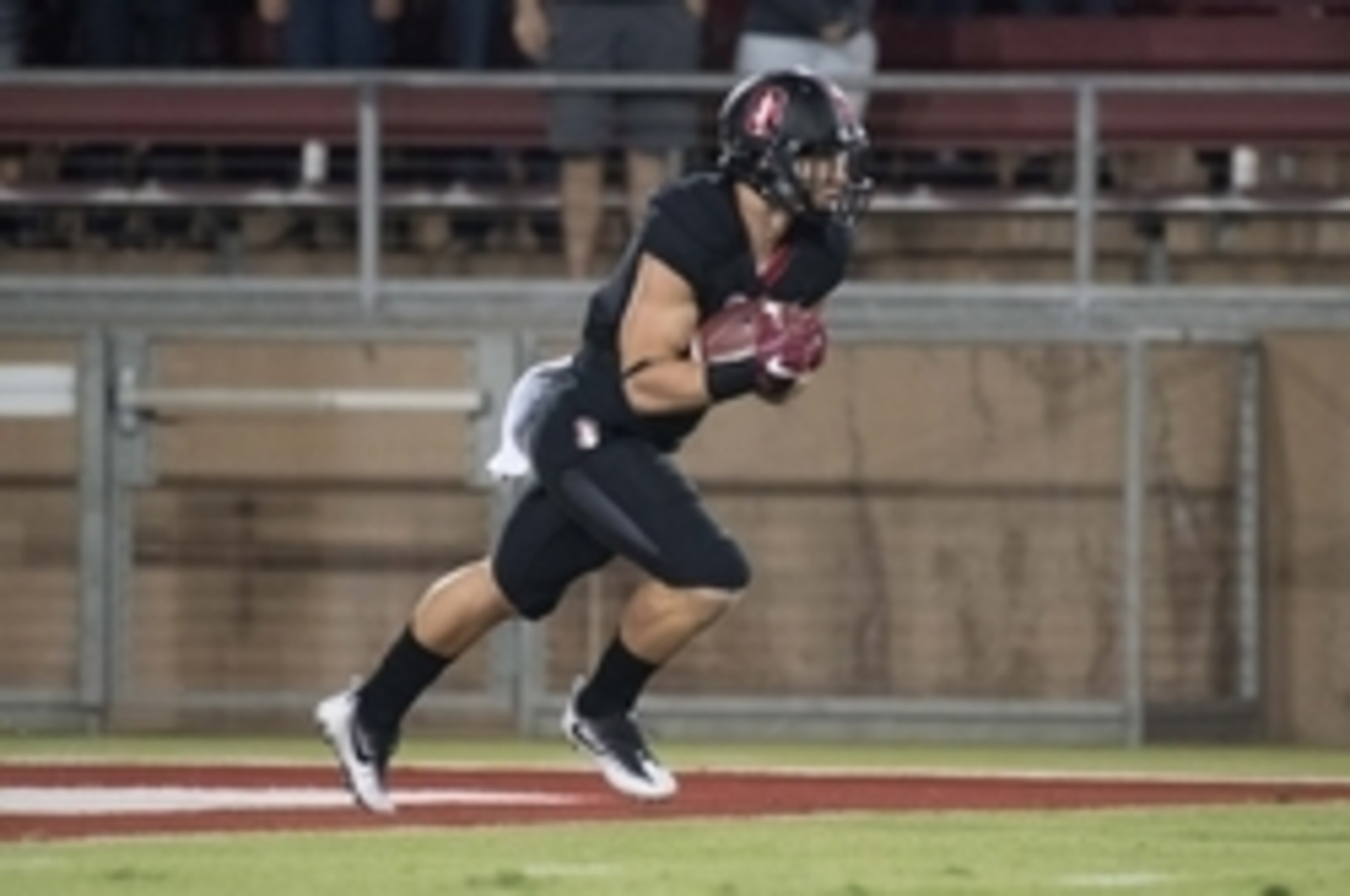 Stanford RB Christian McCaffrey set the FBS all-purpose yardage record in 2015 but is averaging more than 100 yards per game fewer in 2016.