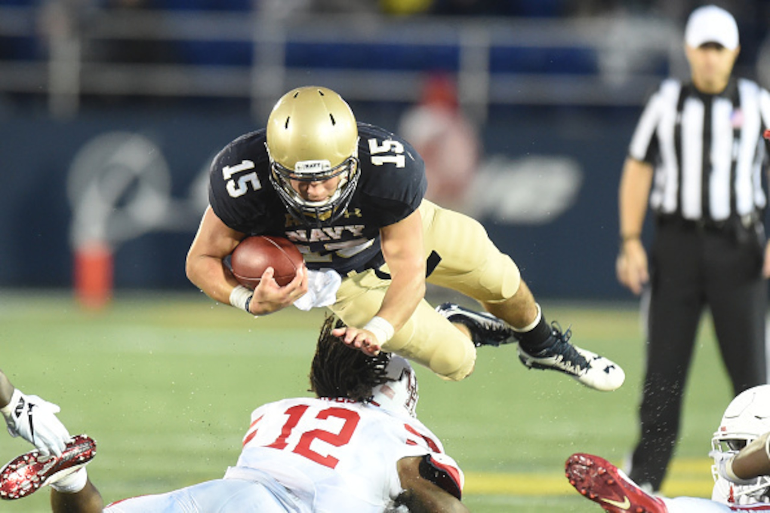 Navy QB Will Worth has accounted for eight touchdowns in his last two games.