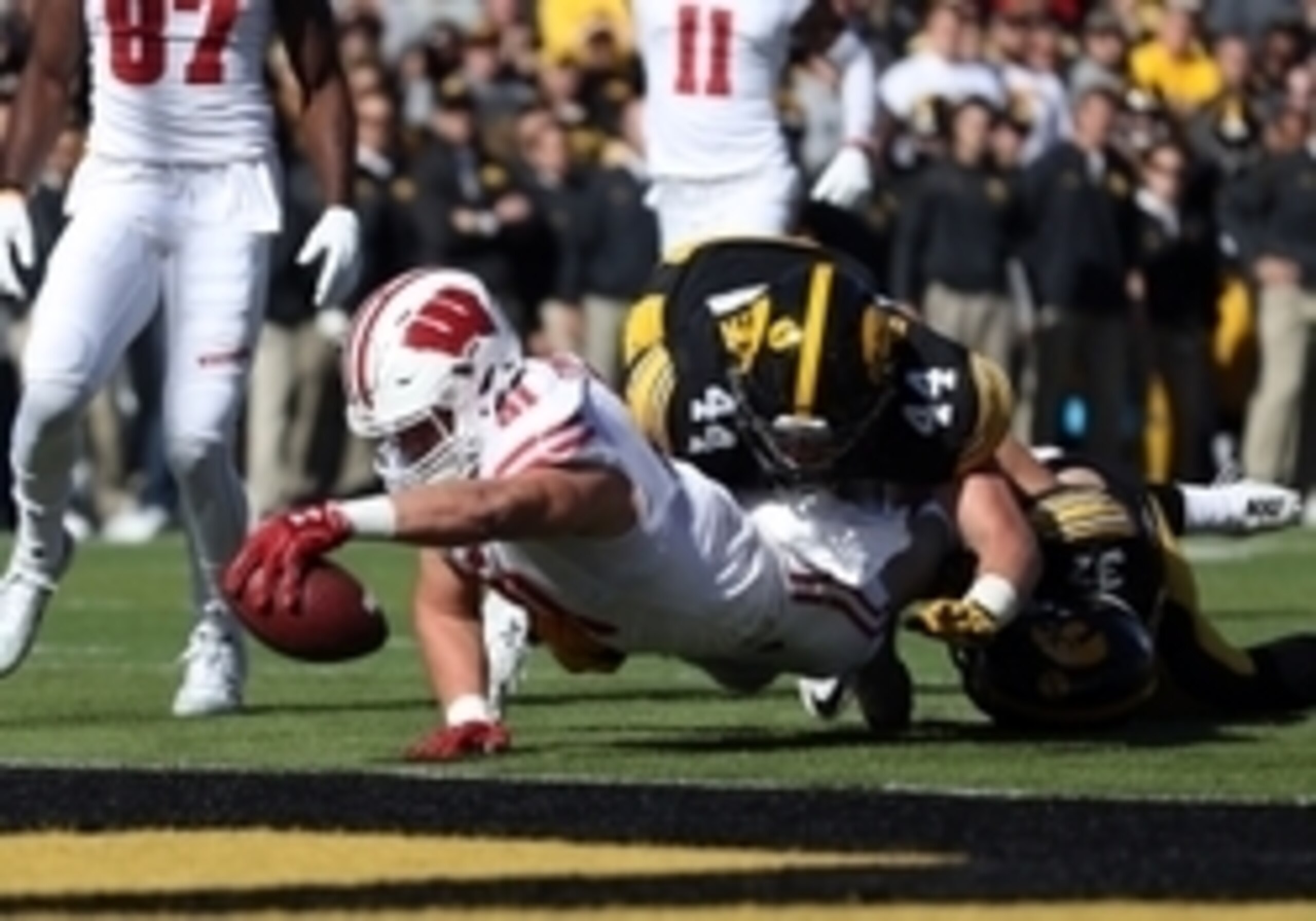 Wisconsin has gone 5-2 against teams that are a combined 30-14 against other opponents.