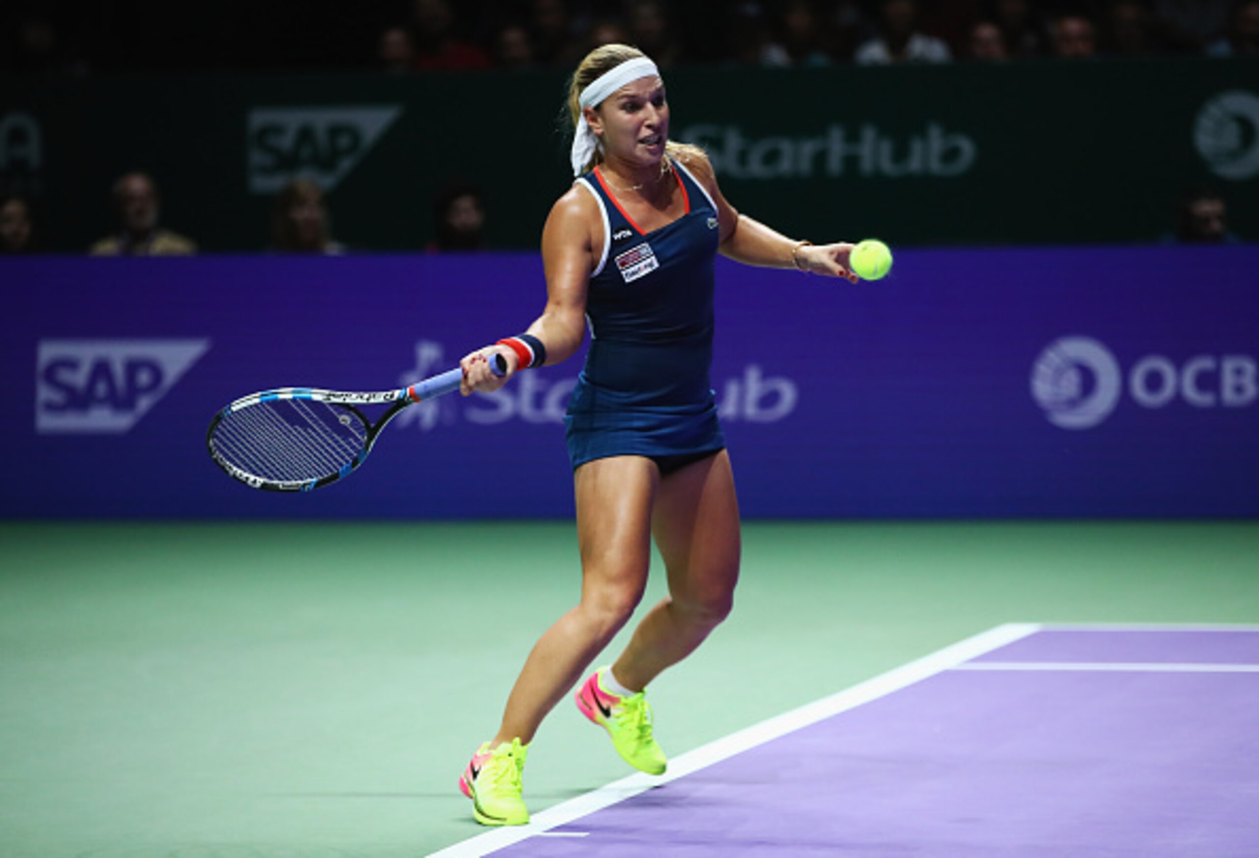 Cibulkova had a tough three-set loss to Kerber.