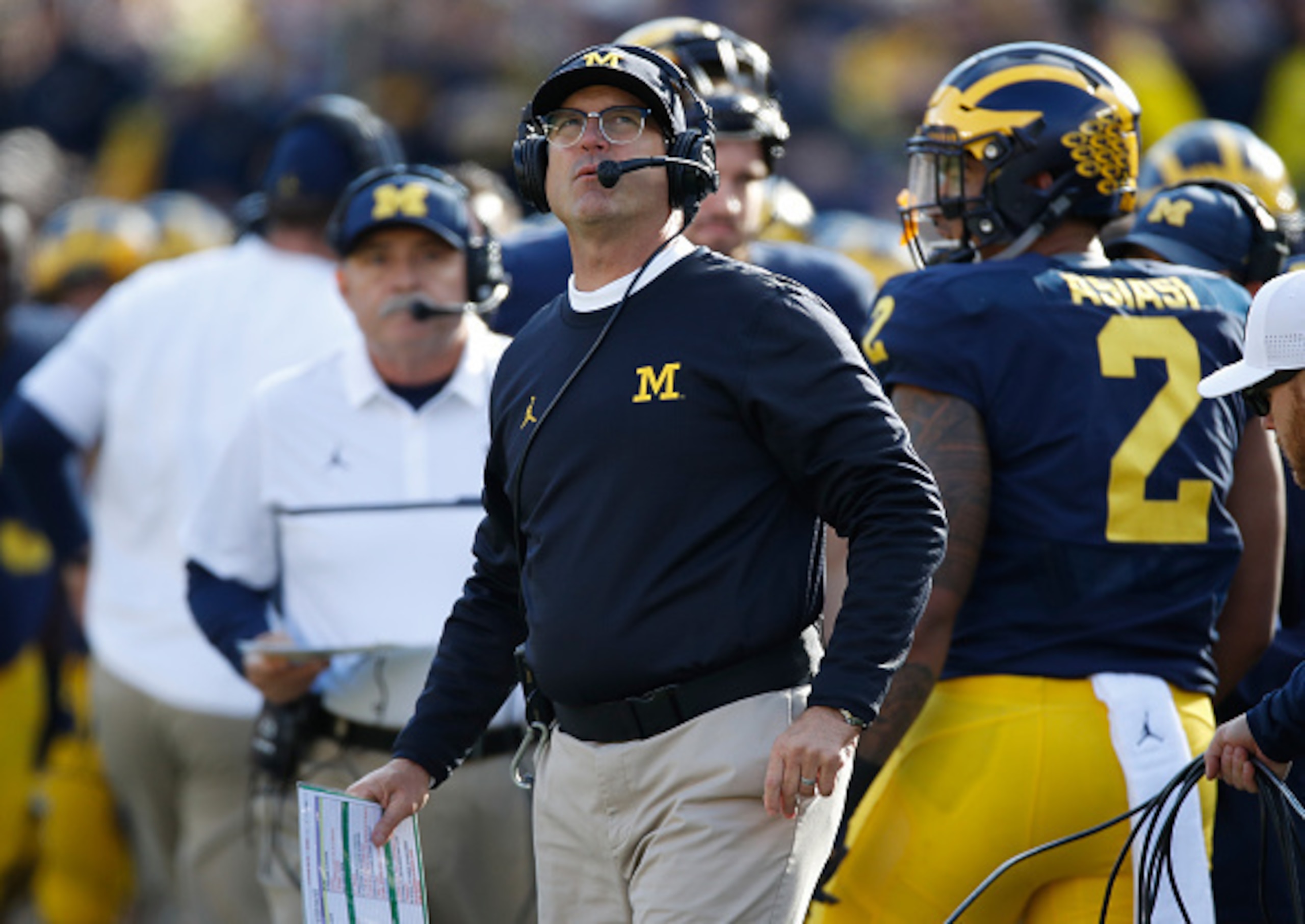 For Jim Harbaugh and Michigan, life is good these days.