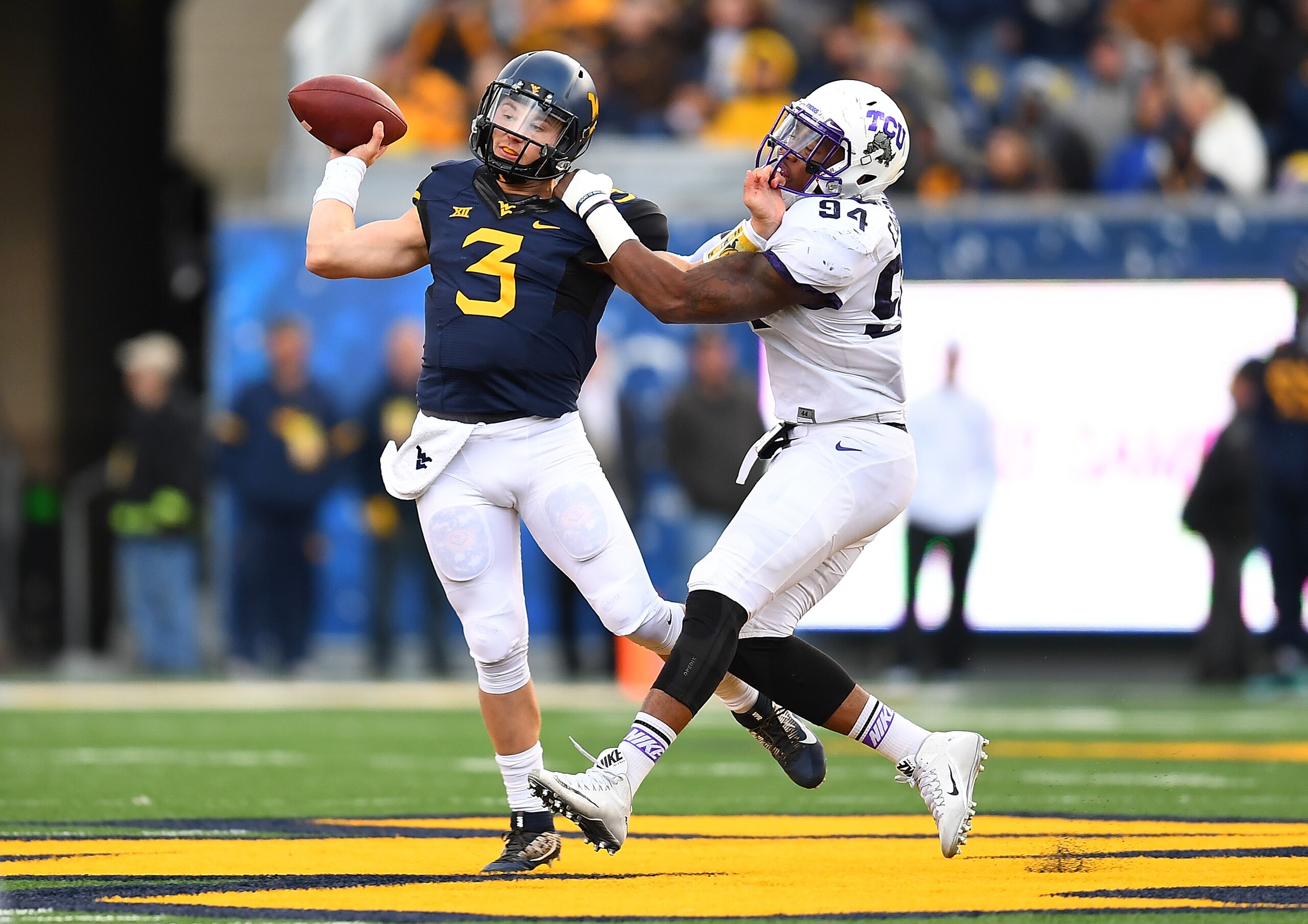 Strong play from Skyler Howard and excellent defense has West Virginia in the Top 10.