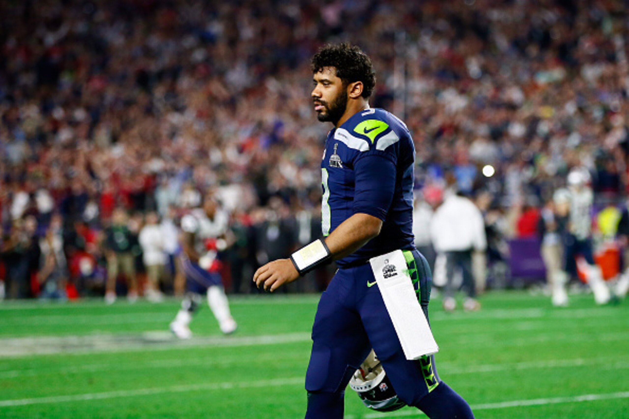 Russell Wilson's goal-line interception cost the Seattle Seahawks their second straight Super Bowl win.