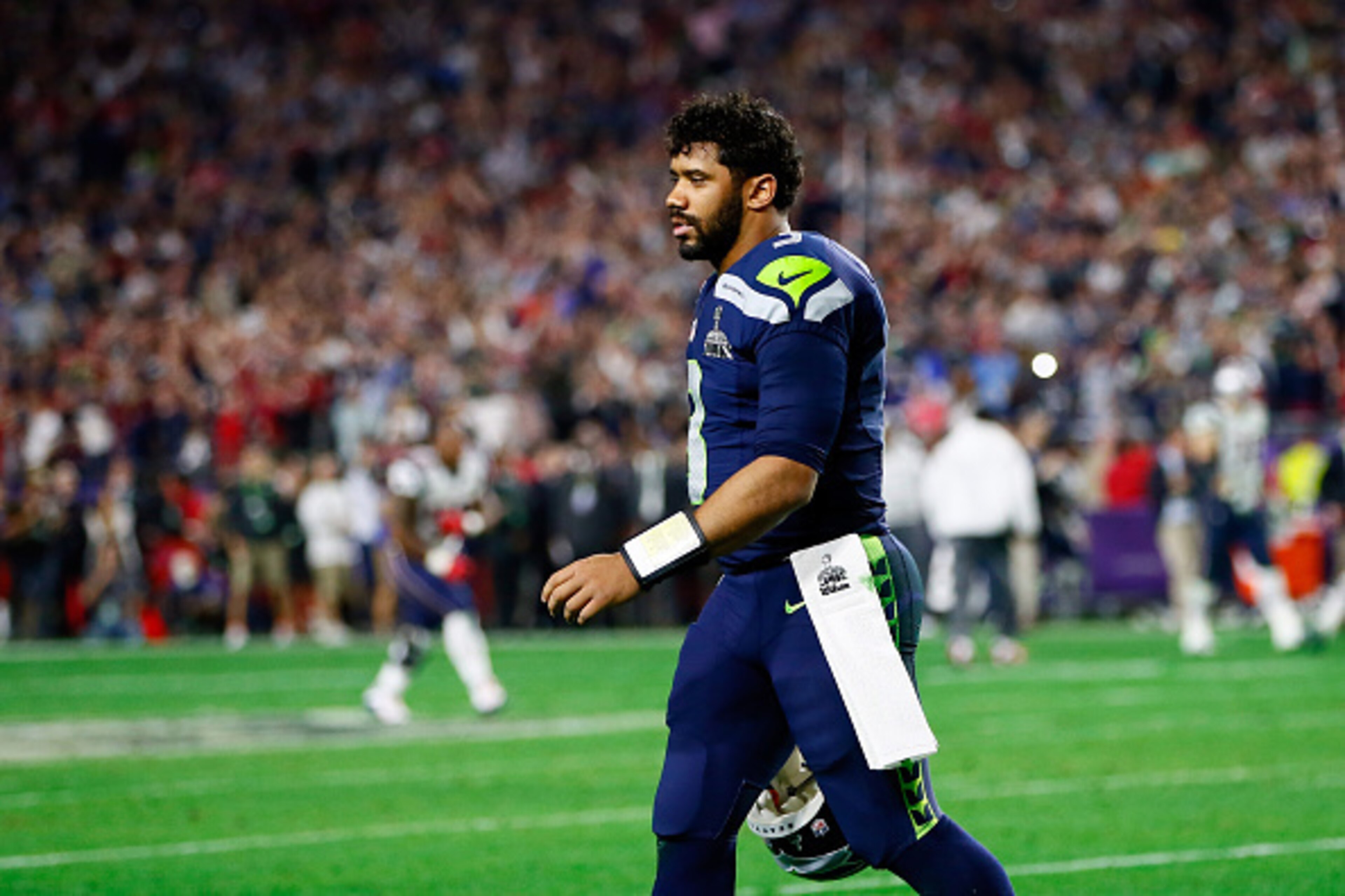 Russell Wilson's goal-line interception cost the Seattle Seahawks their second straight Super Bowl win.