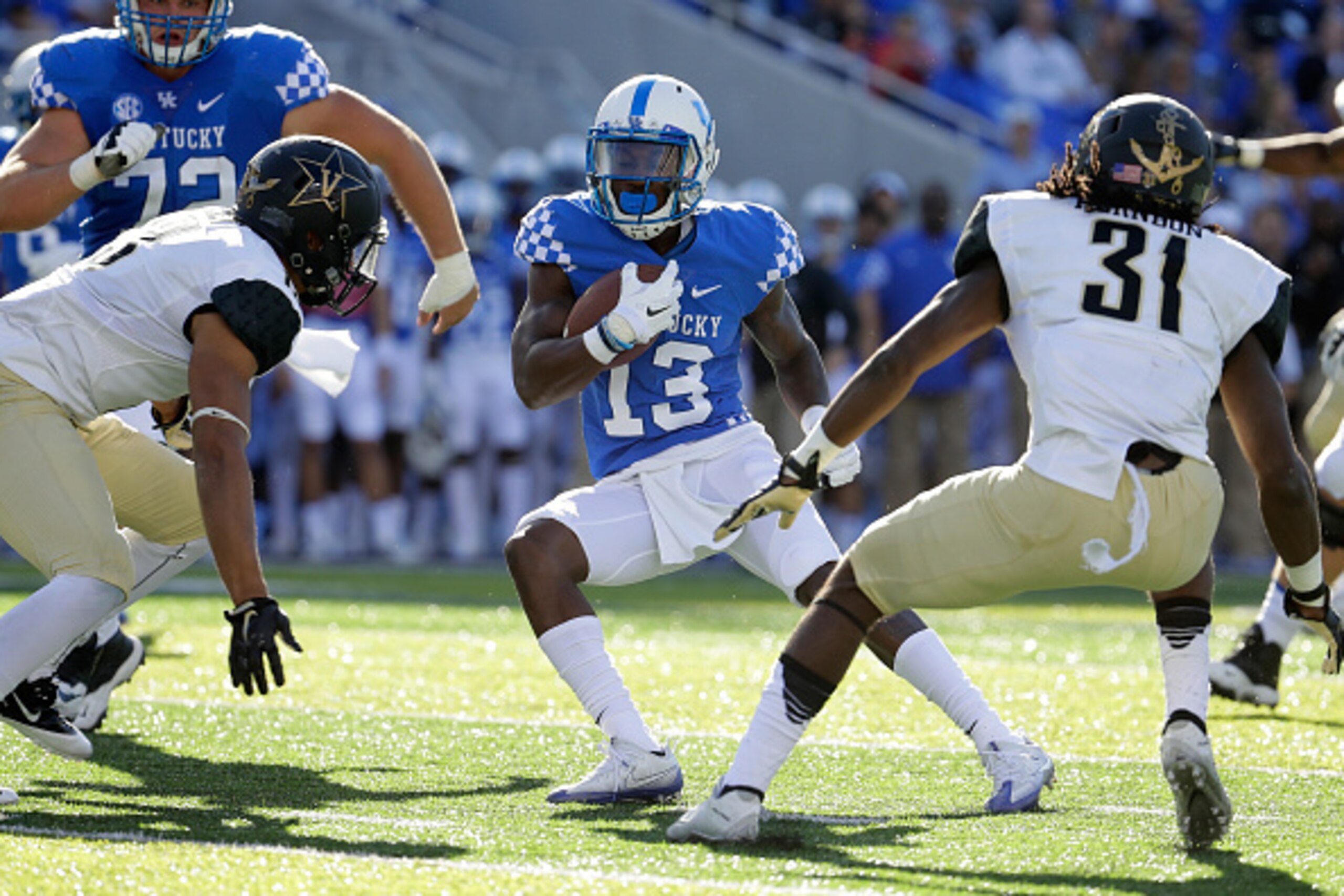 Kentucky receiver Jeff Badet
