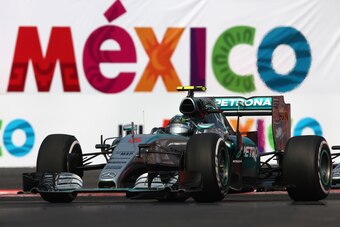 Nico Rosberg won the 2015 Mexican Grand Prix.