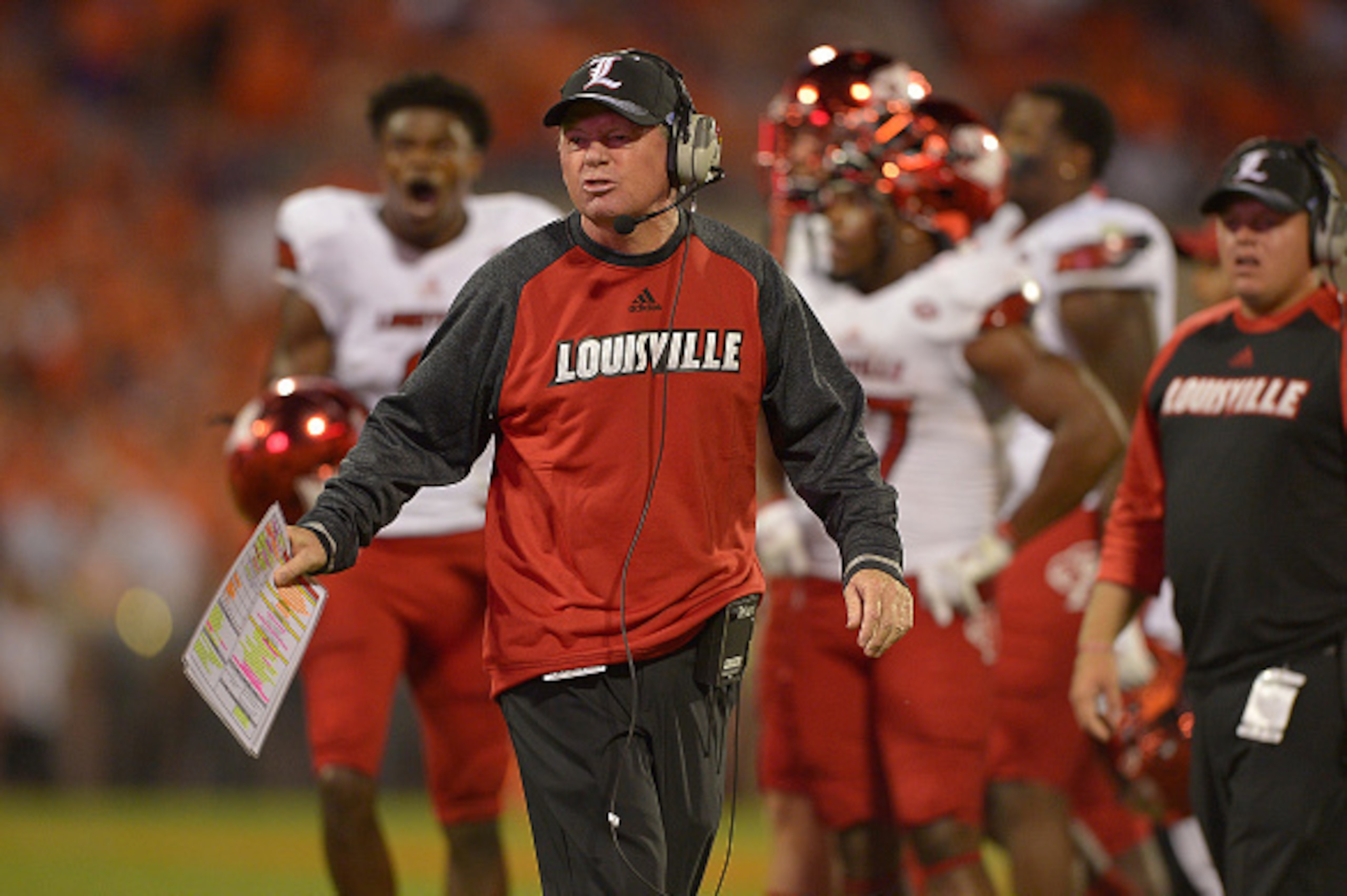 Louisville Cardinals coach Bobby Petrino has turned on-field success into recruiting momentum.