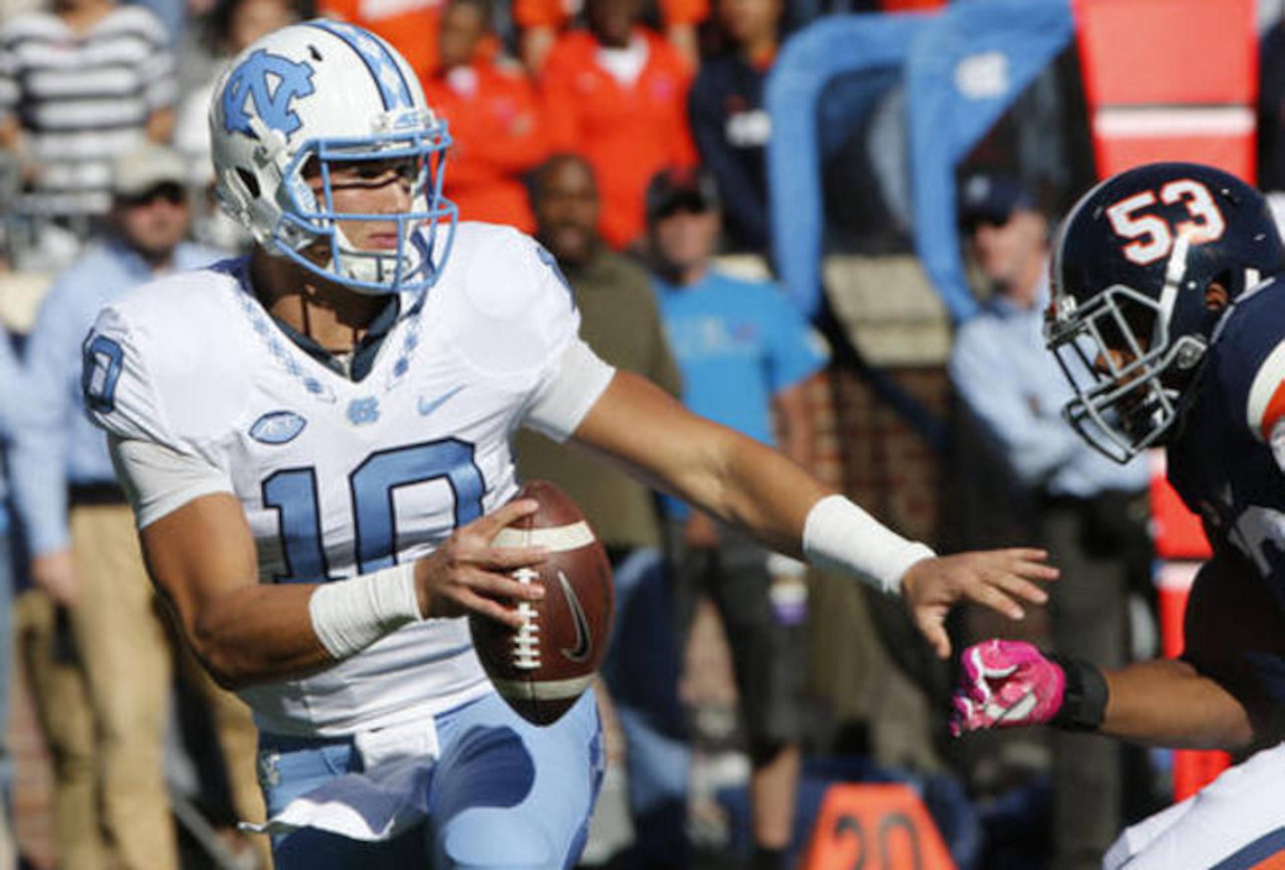 North Carolina quarterback Mitch Trubisky