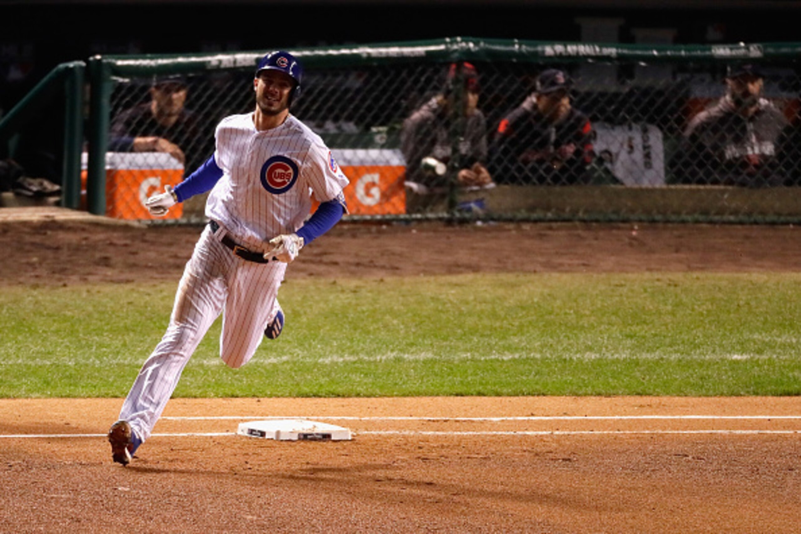 Kris Bryant broke out of his World Series funk with a pivotal Game 5 home run.