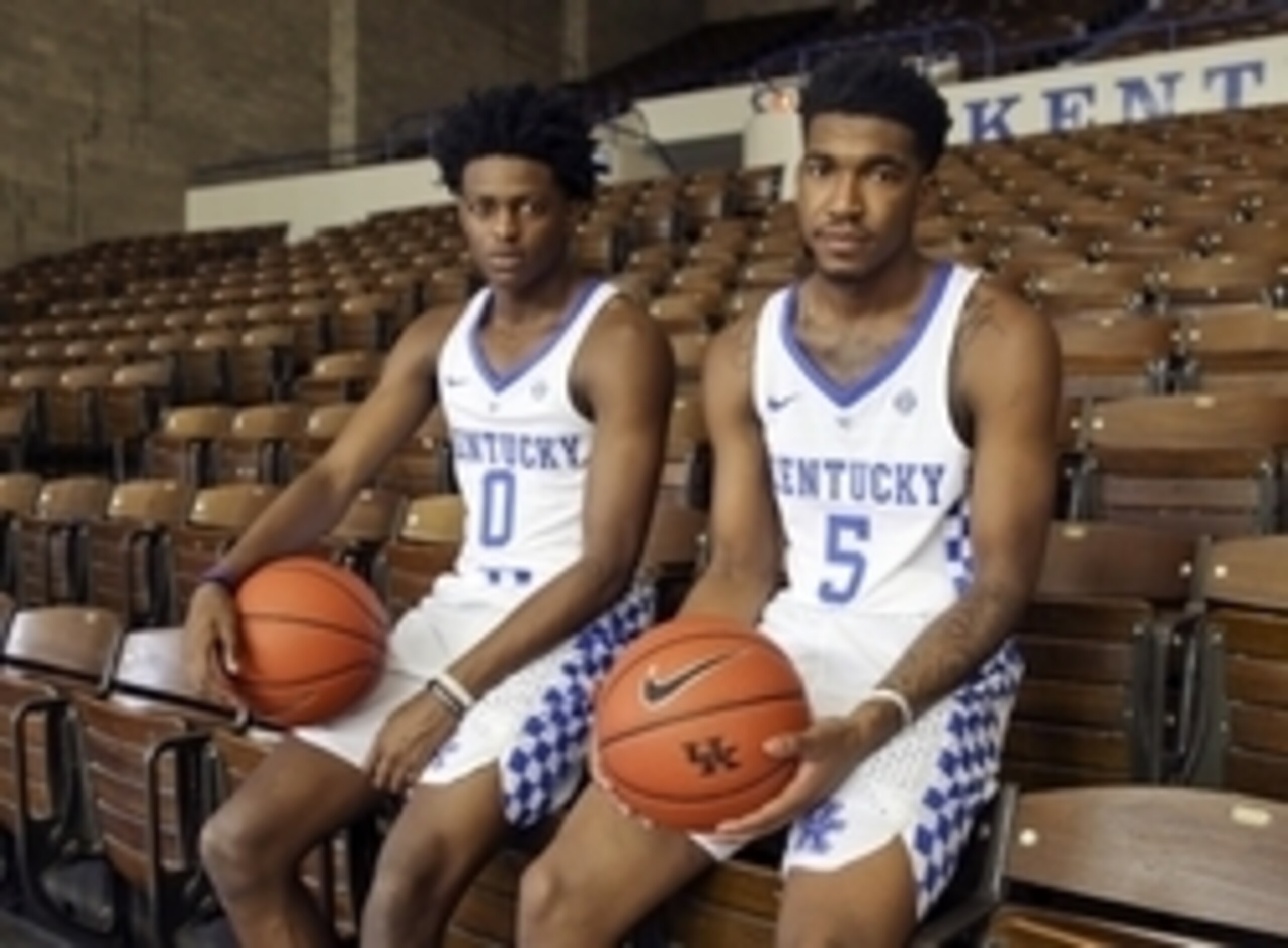 De'Aaron Fox and Malik Monk De'Aaron Fox and Malik Monk
