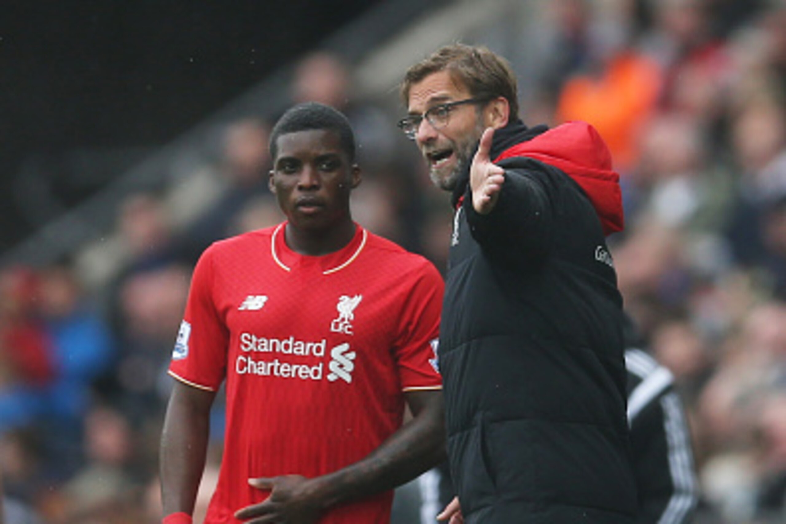Klopp has given debuts to 10 players from the Reds' academy
