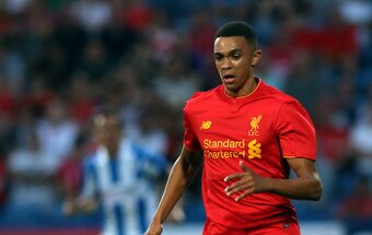Alexander-Arnold made his debut vs. Spurs in the EFL Cup